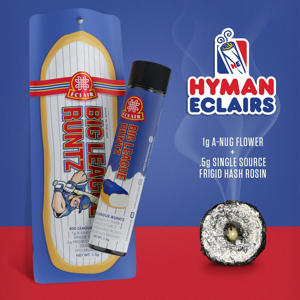 Big League Runtz | 1.5G Eclair | HYMAN | MED - image 1