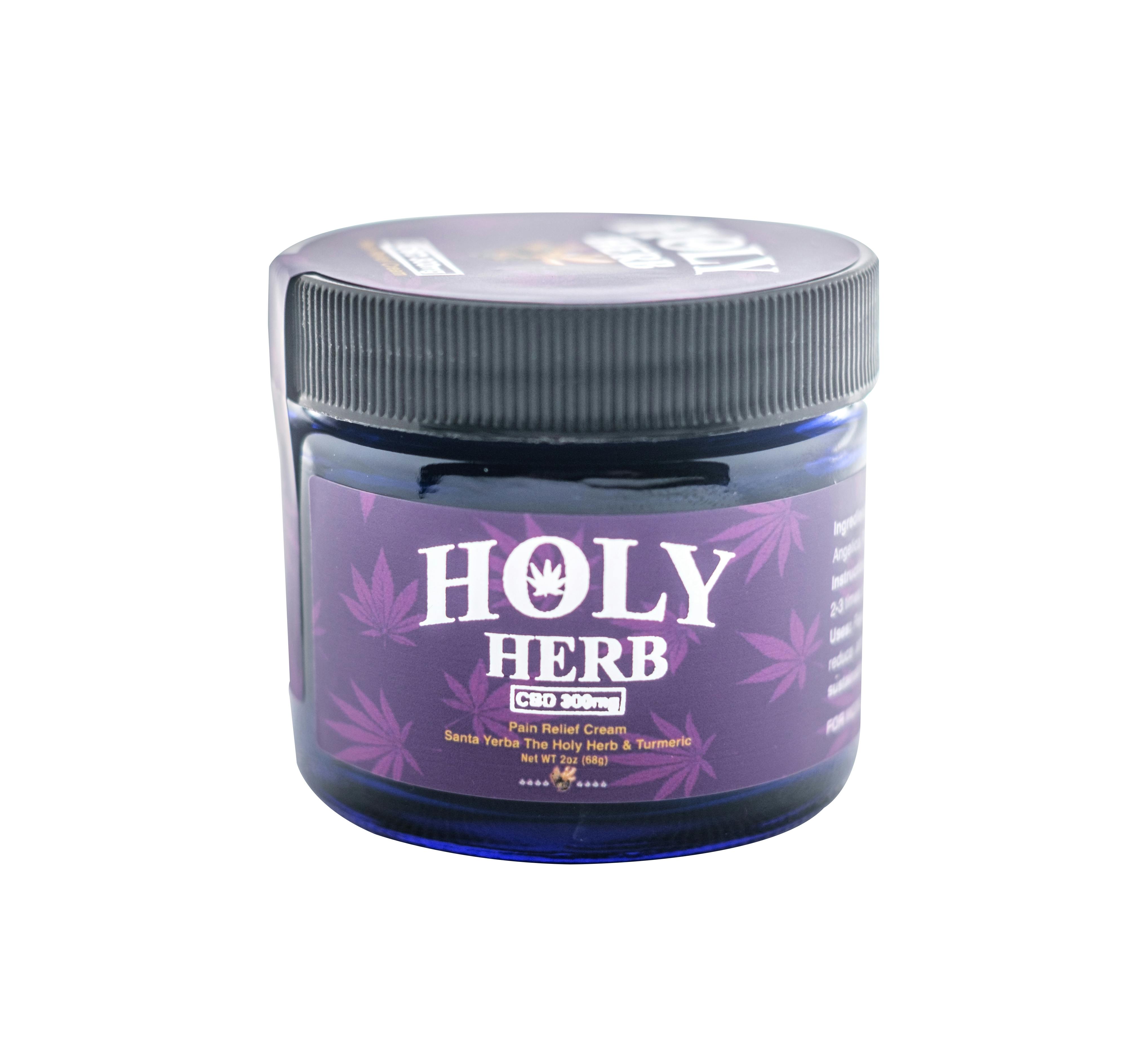 2oz Holy Herb CBD Cream 300mg - image 1