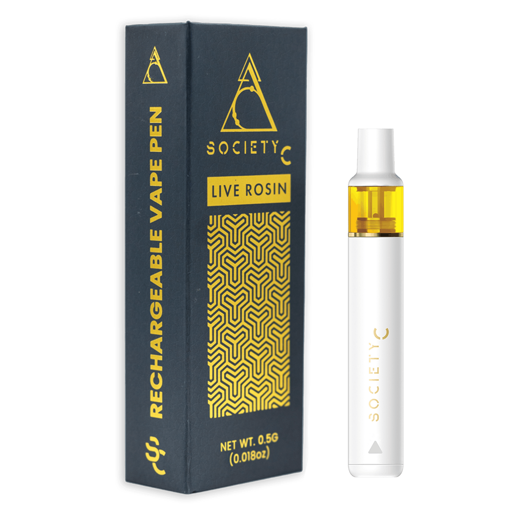Society C - Grape Cream Cake - 0.5g Live Rosin Disposable Vape - image 1