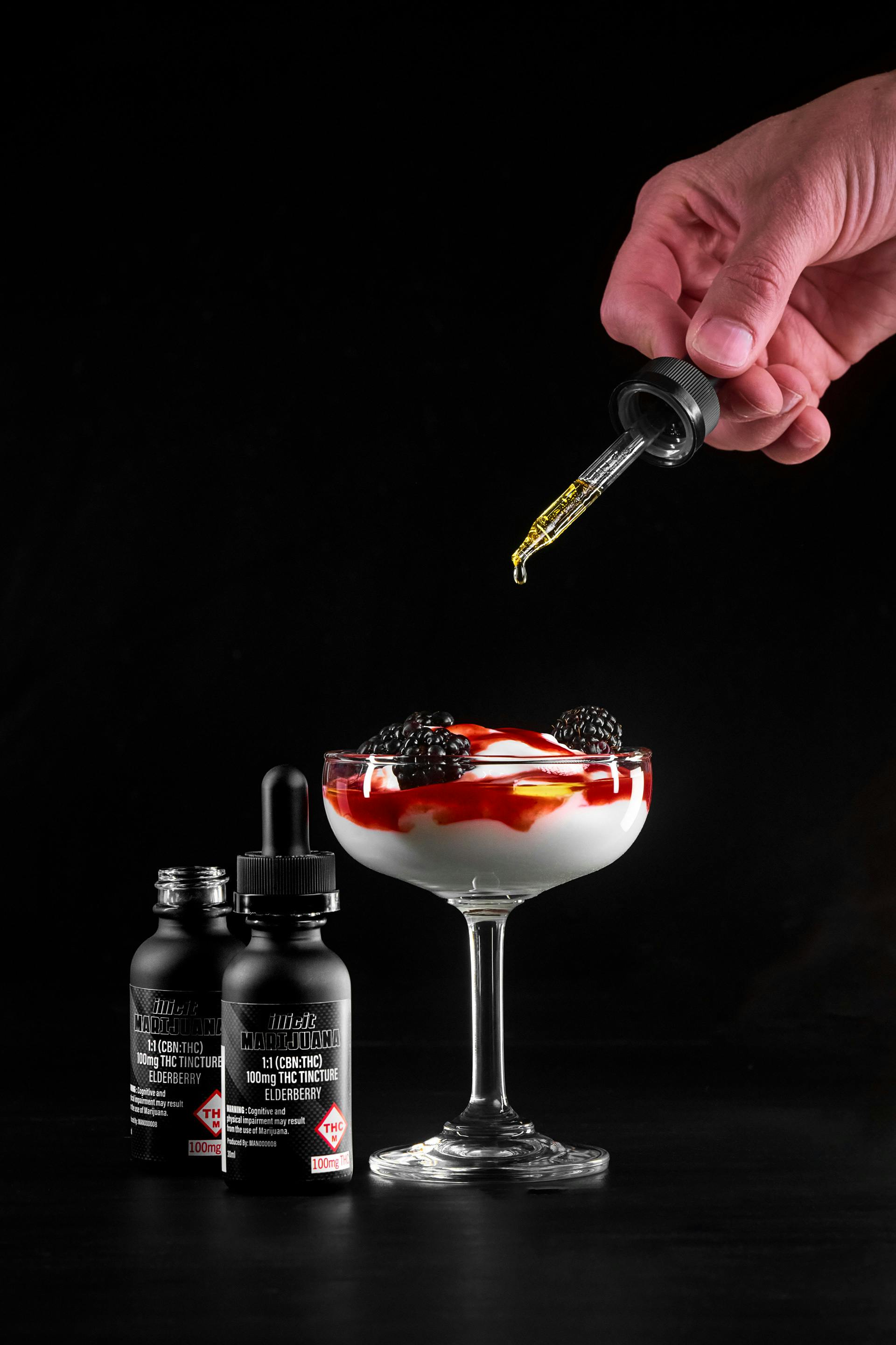 Elderberry Cannabis Tincture 100mg - image 2