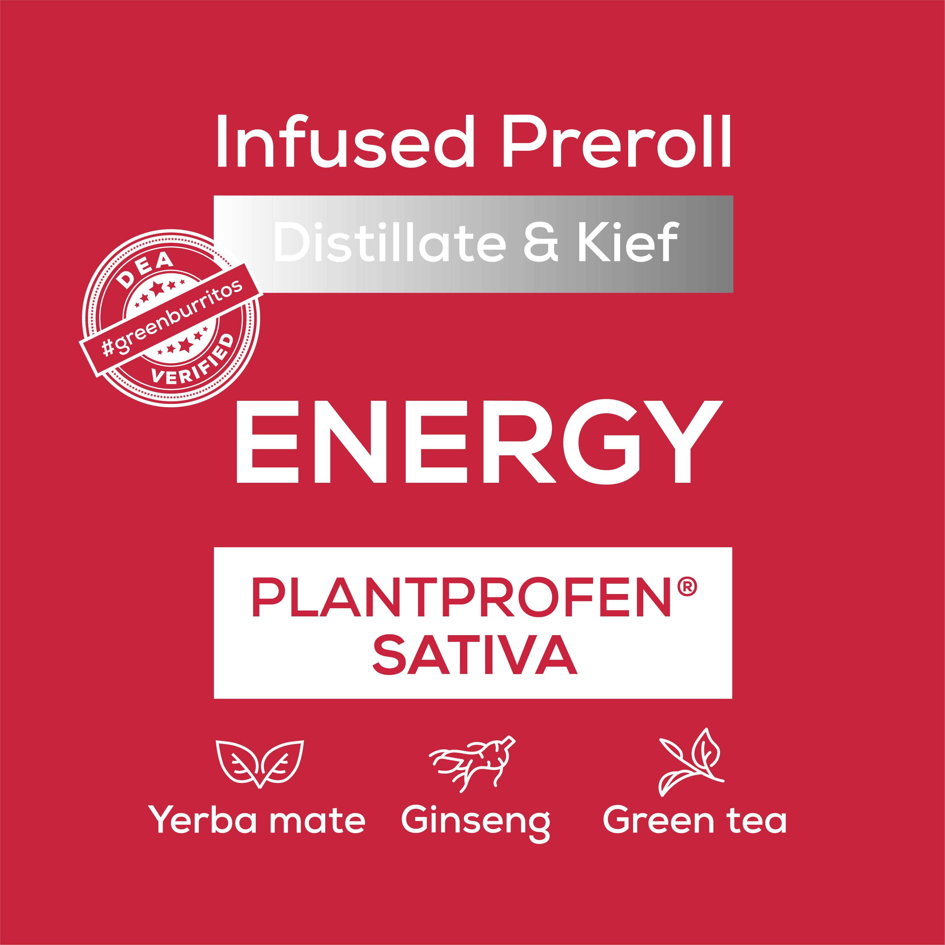 Green Burrito | Infused Pre-Roll 0.6g | Lemon Lime - image 2