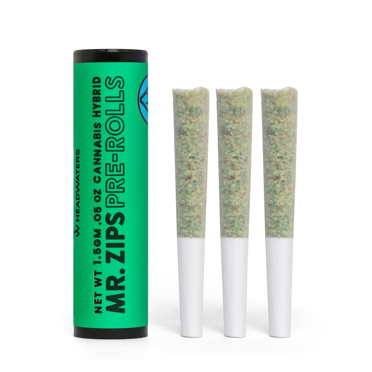 MR. ZIPS | Glitter Bomb | 1.5g Regular Pack Prerolls - image 1