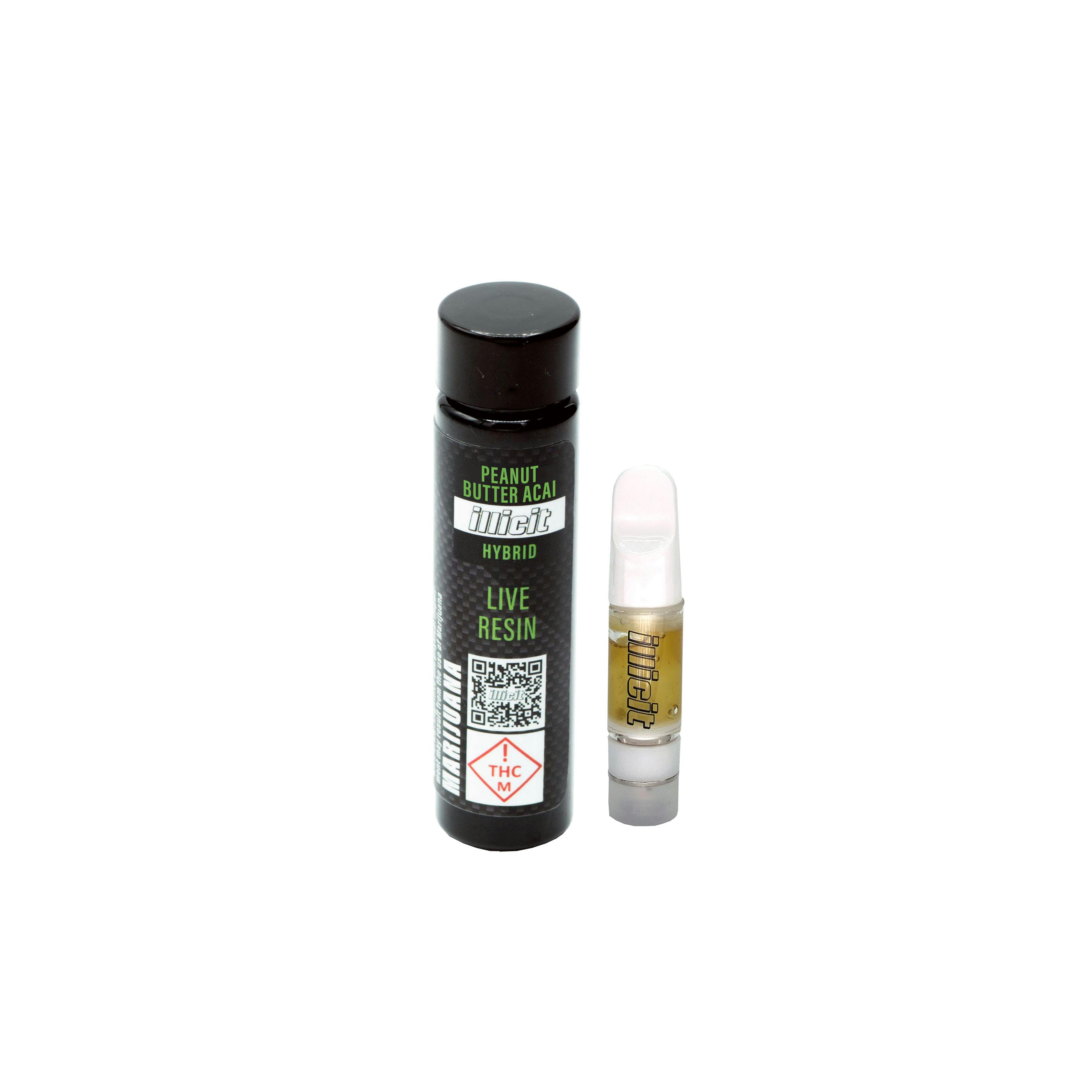 Peanut Butter Acai 0.5g Live Resin Cartridge - image 1
