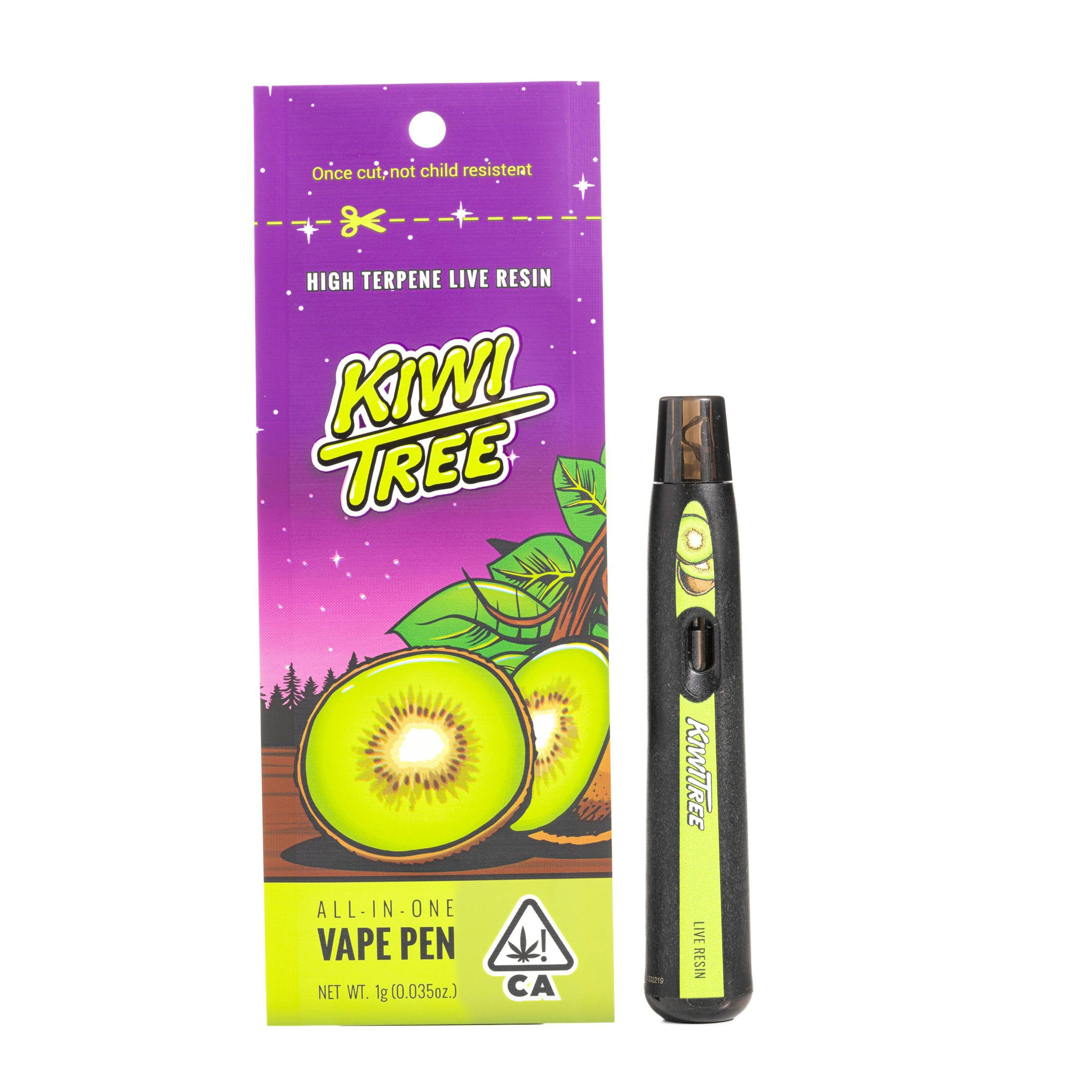 Lemon Tree | Vape | Kiwi Tree | Live Resin Disposable | 1G - image 1