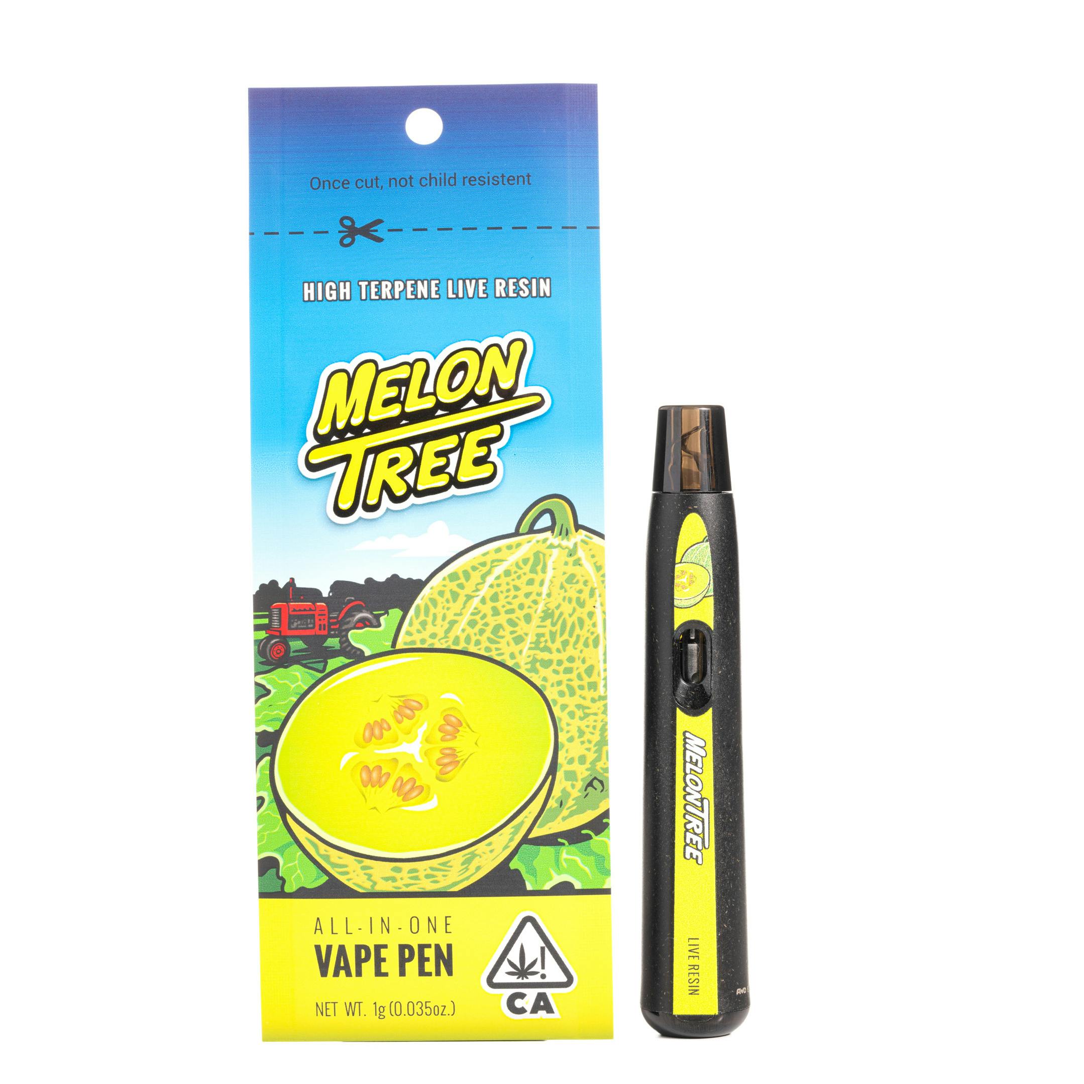 Lemon Tree | Vape | Melon Tree | Live Resin Disposable | 1G - image 1