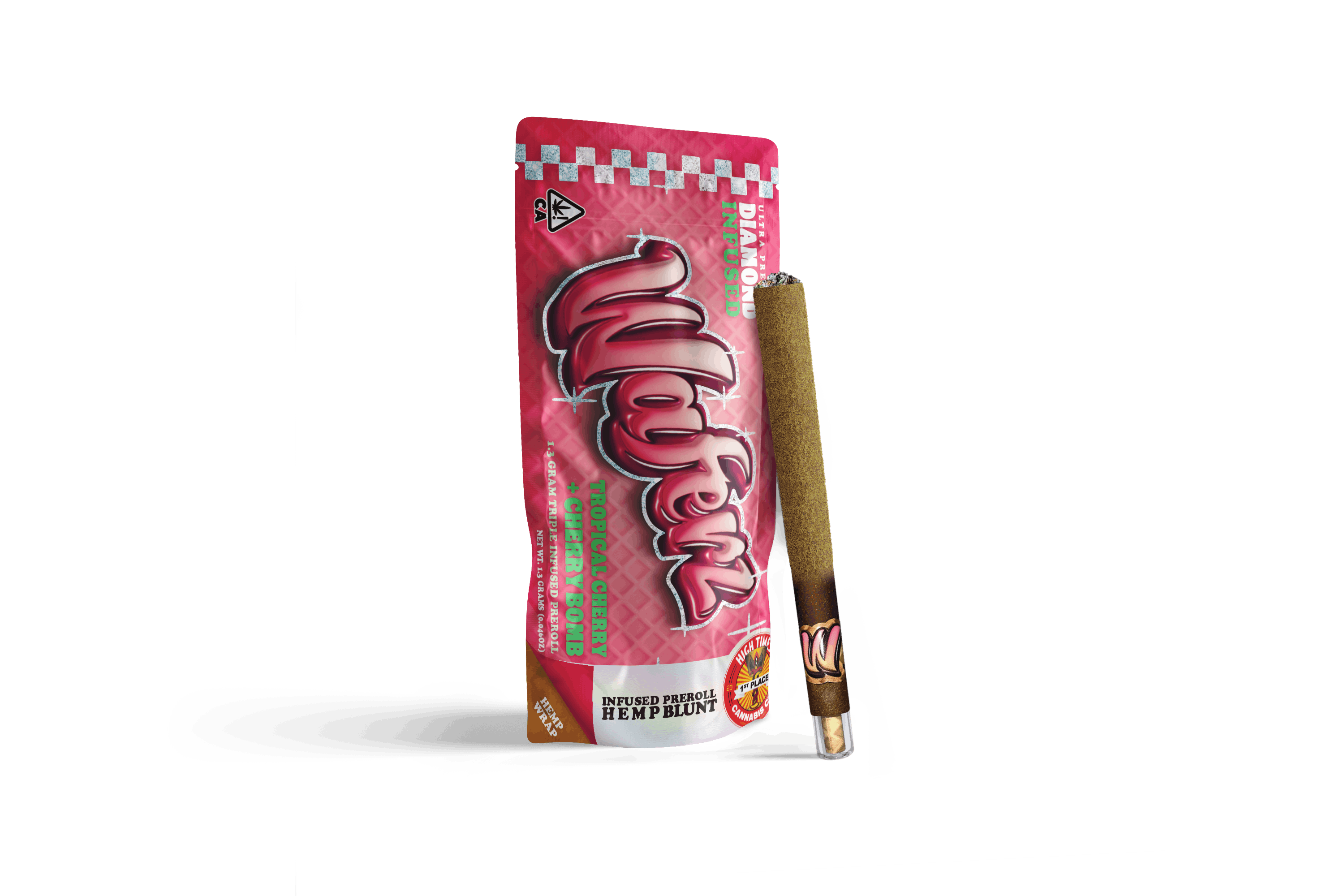 Waferz Triple Infused Blunt: Tropical Cherry x Cherry Bomb (1.3g) - image 1