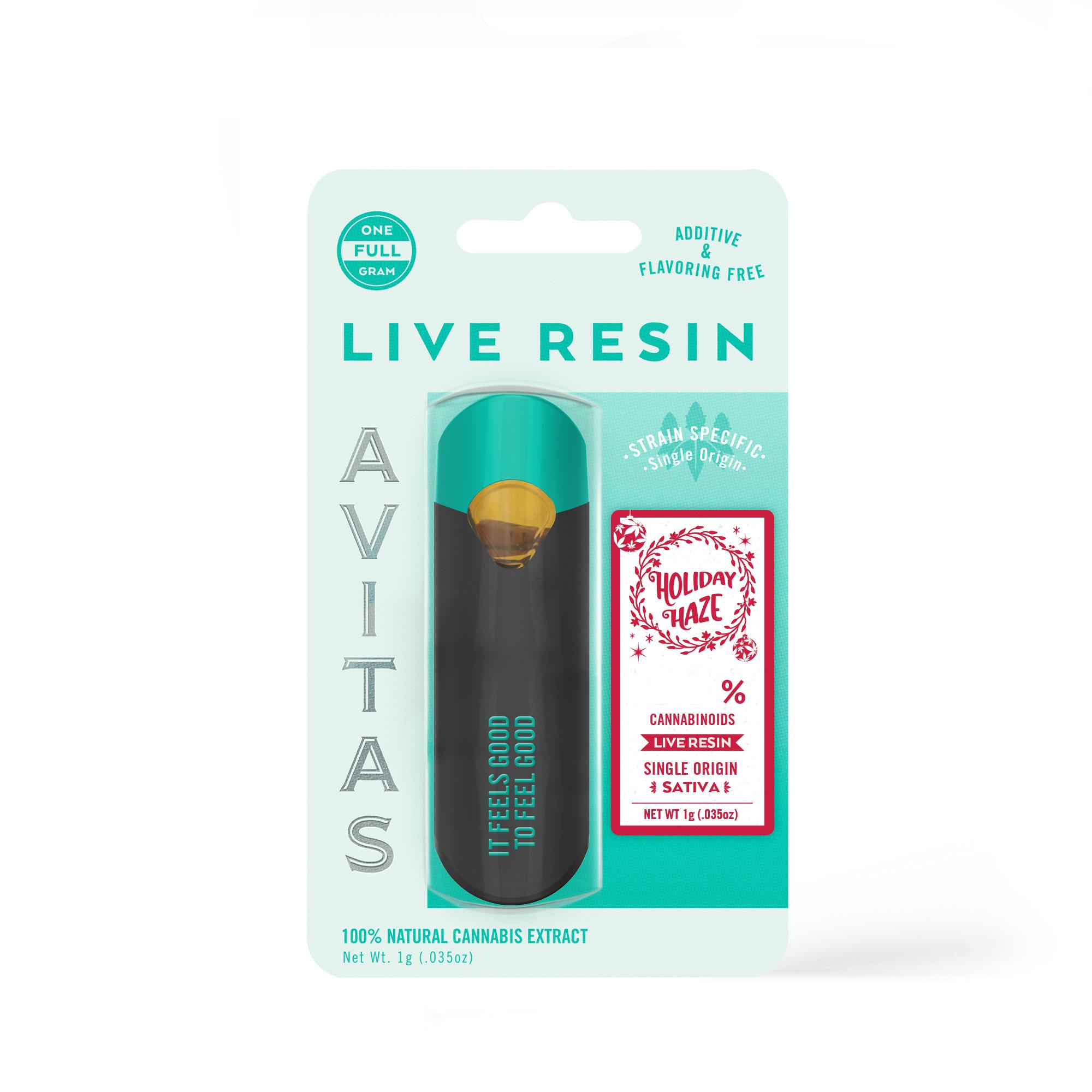 Holiday Haze Live Resin All In One 1g - image 1
