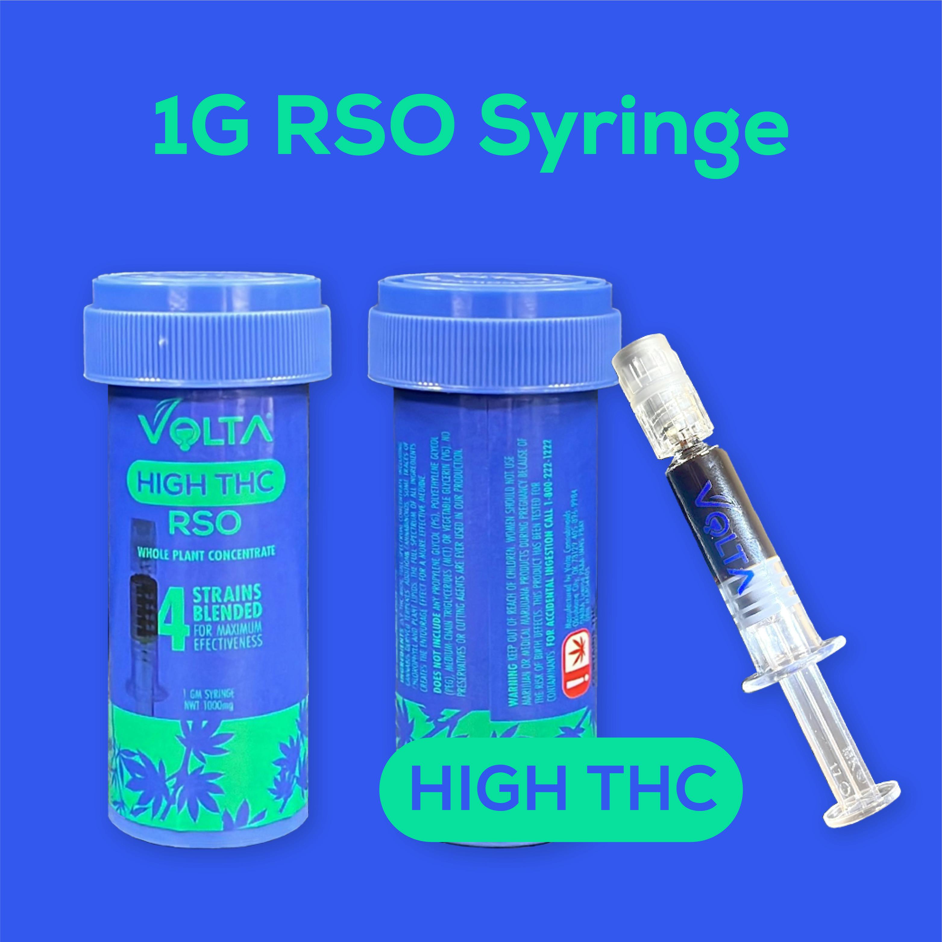 1G RSO Syringe | High THC - image 1