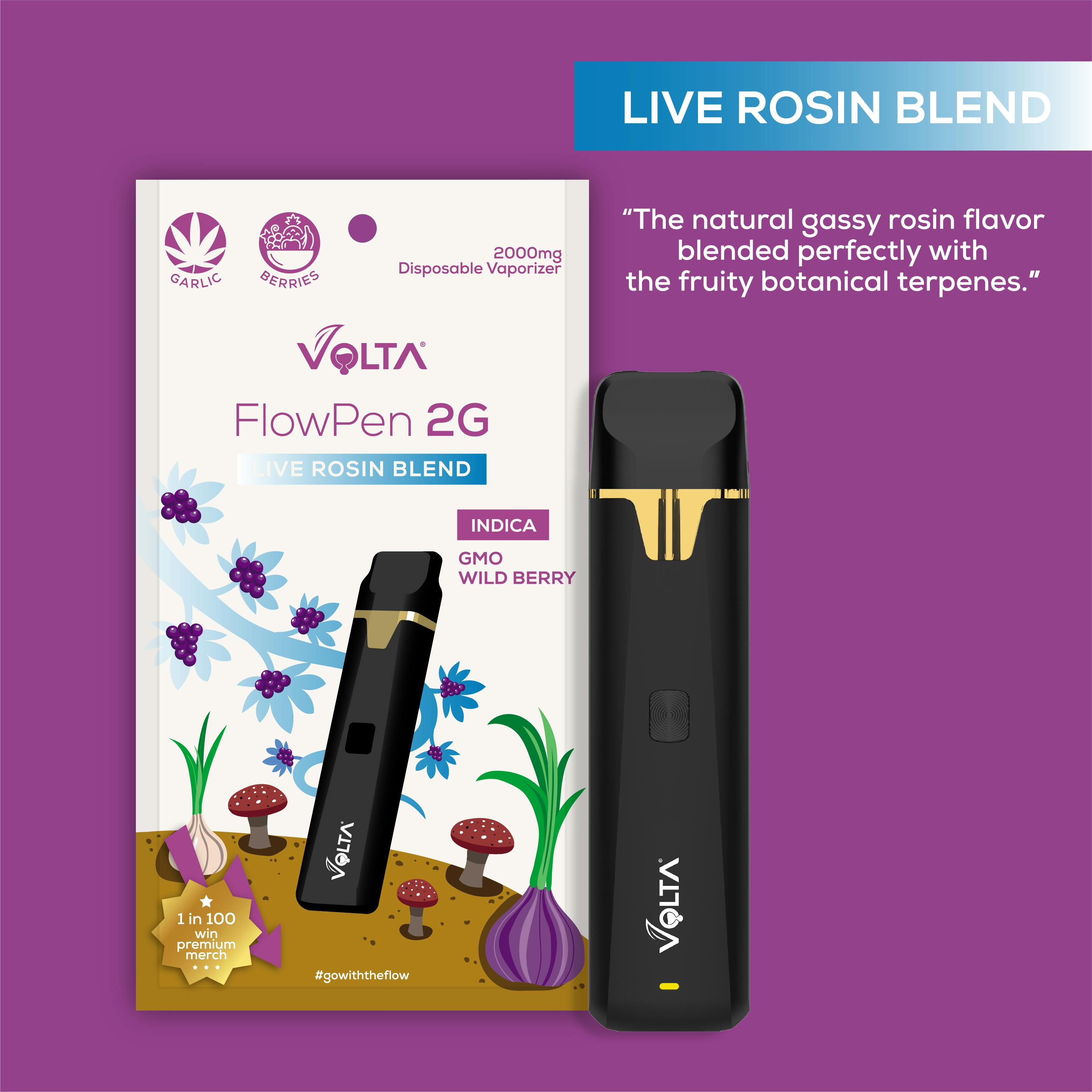 2G Vaporizer | Live Rosin Blend | GMO Wild Berry - image 1