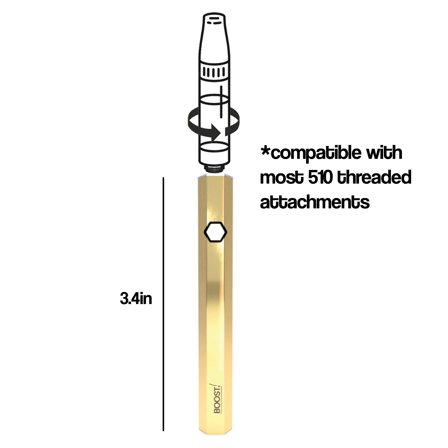 Boost! - Hex Battery - Gold - image 3