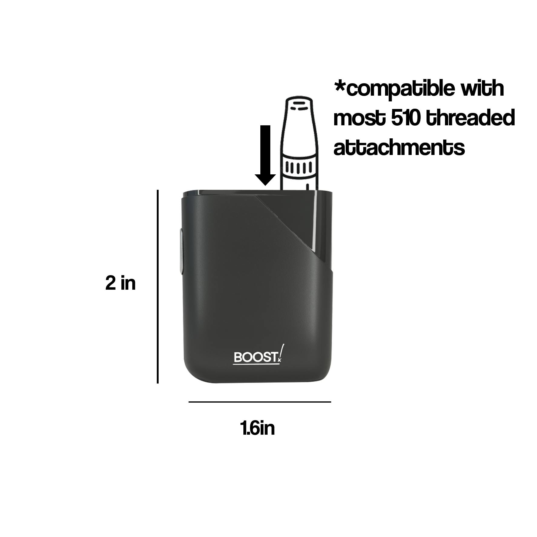 Boost! - Palm Battery - Black - image 3