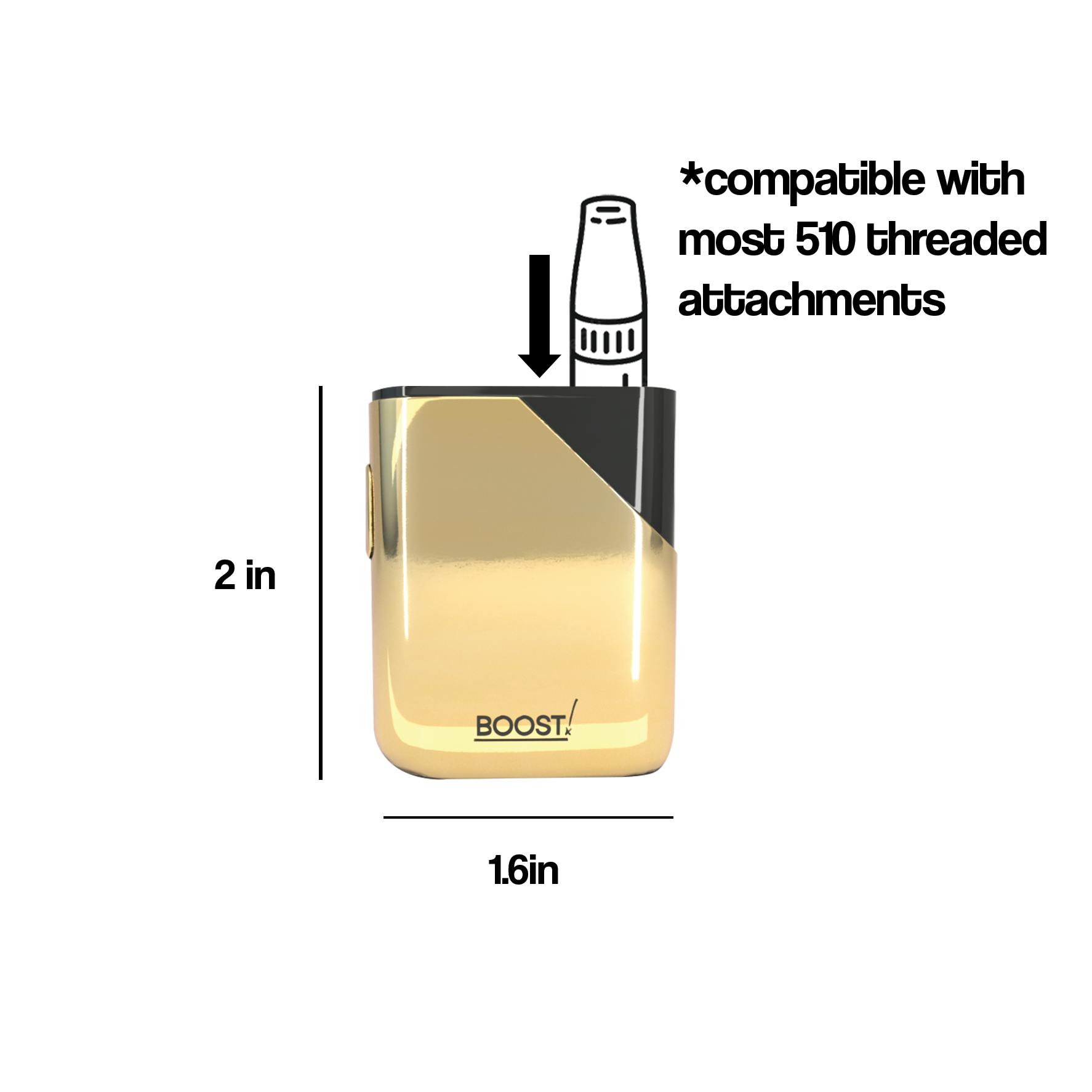Boost! - Palm Battery - Gold - image 4