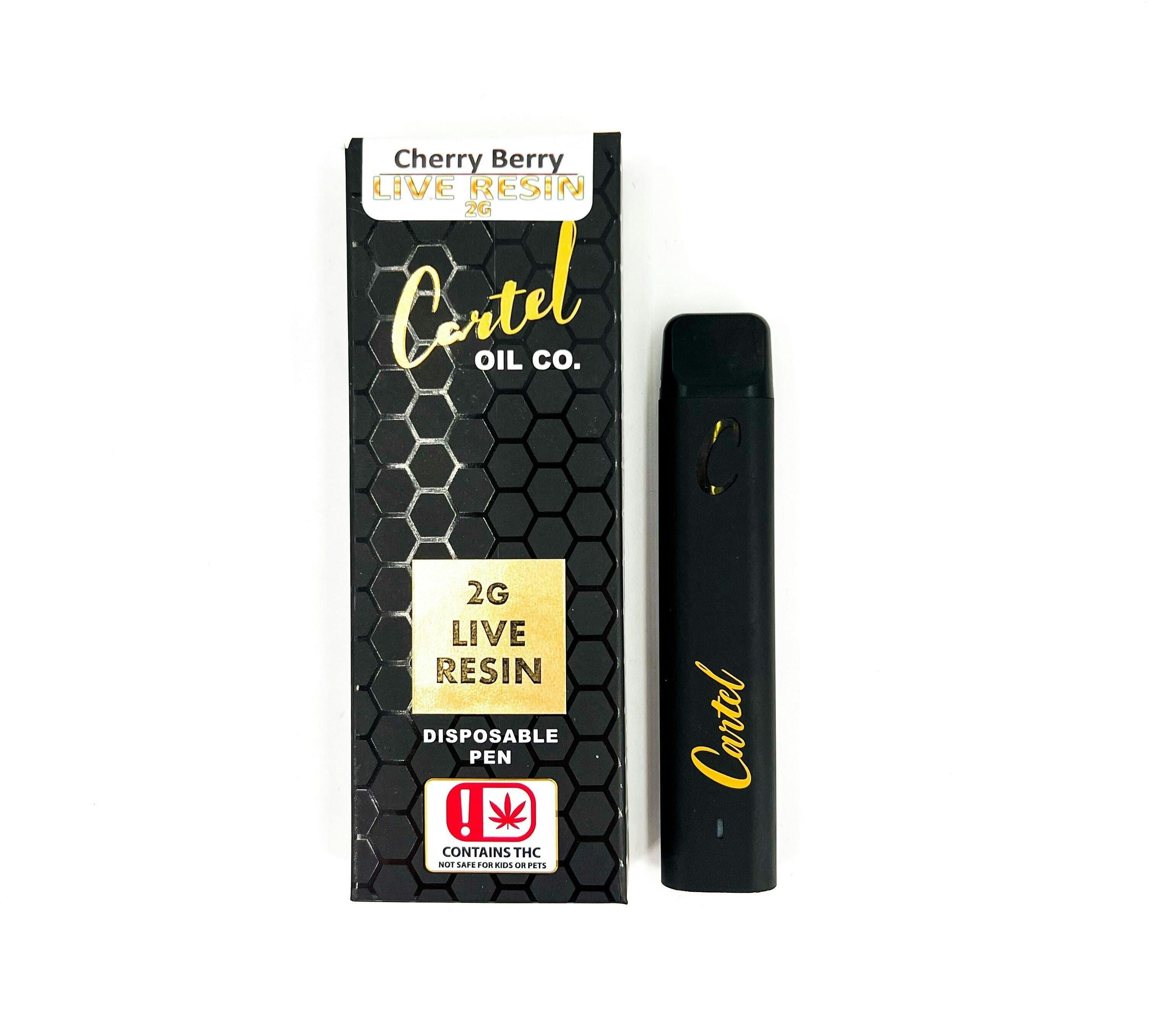 Cartel Oil Co | Disposable | Live Resin | Froz Grape x Purple Wook | 2g - image 2