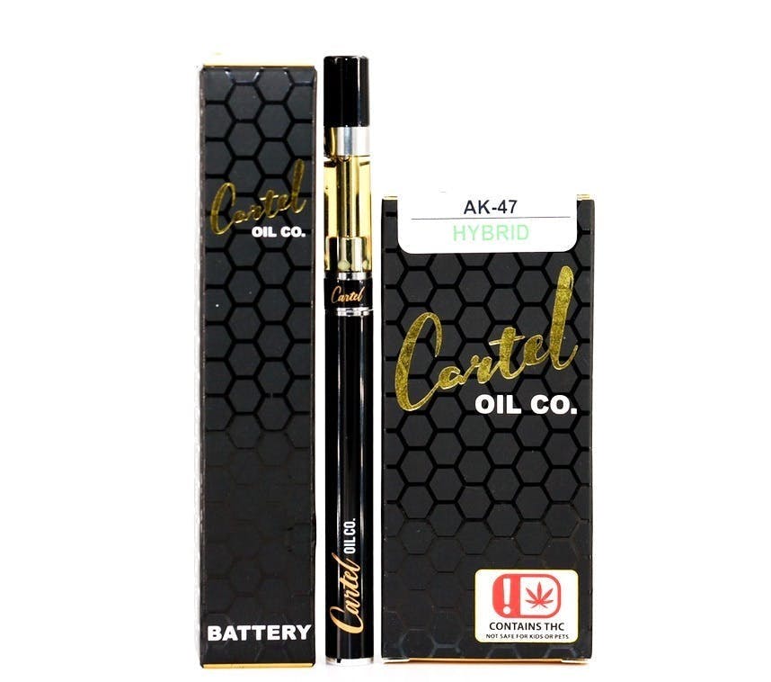 Cartel Oil Co | Cartridge | Distillate | Indica | Ice Cream Cake | 1g - image 1