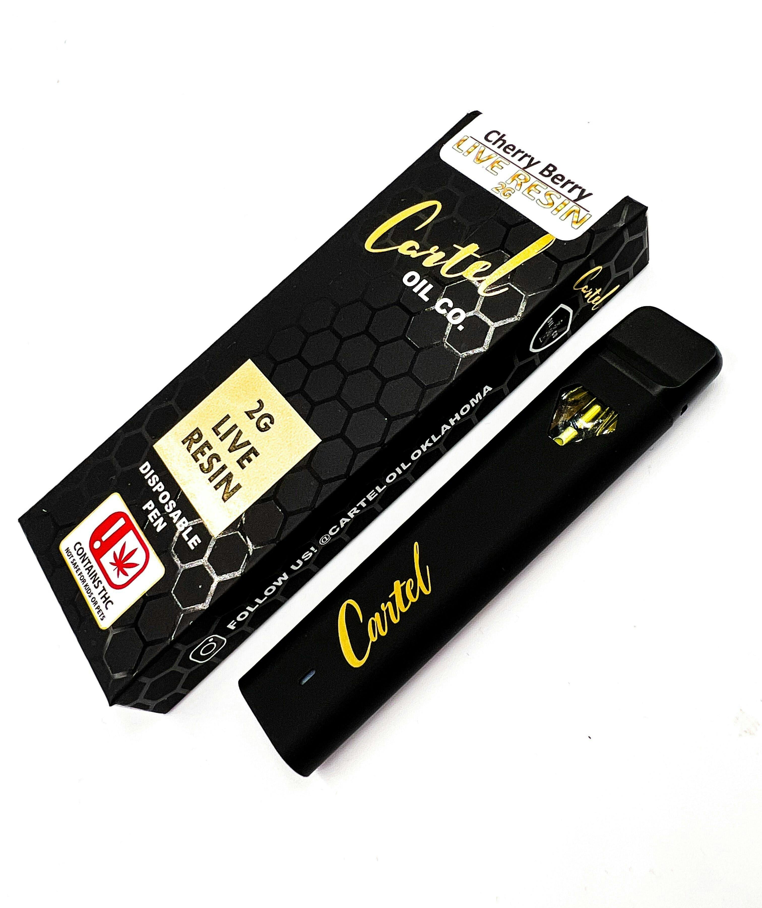 Cartel Oil Co | Disposable | Live Resin | Do-Si-Dos | 2g - image 1