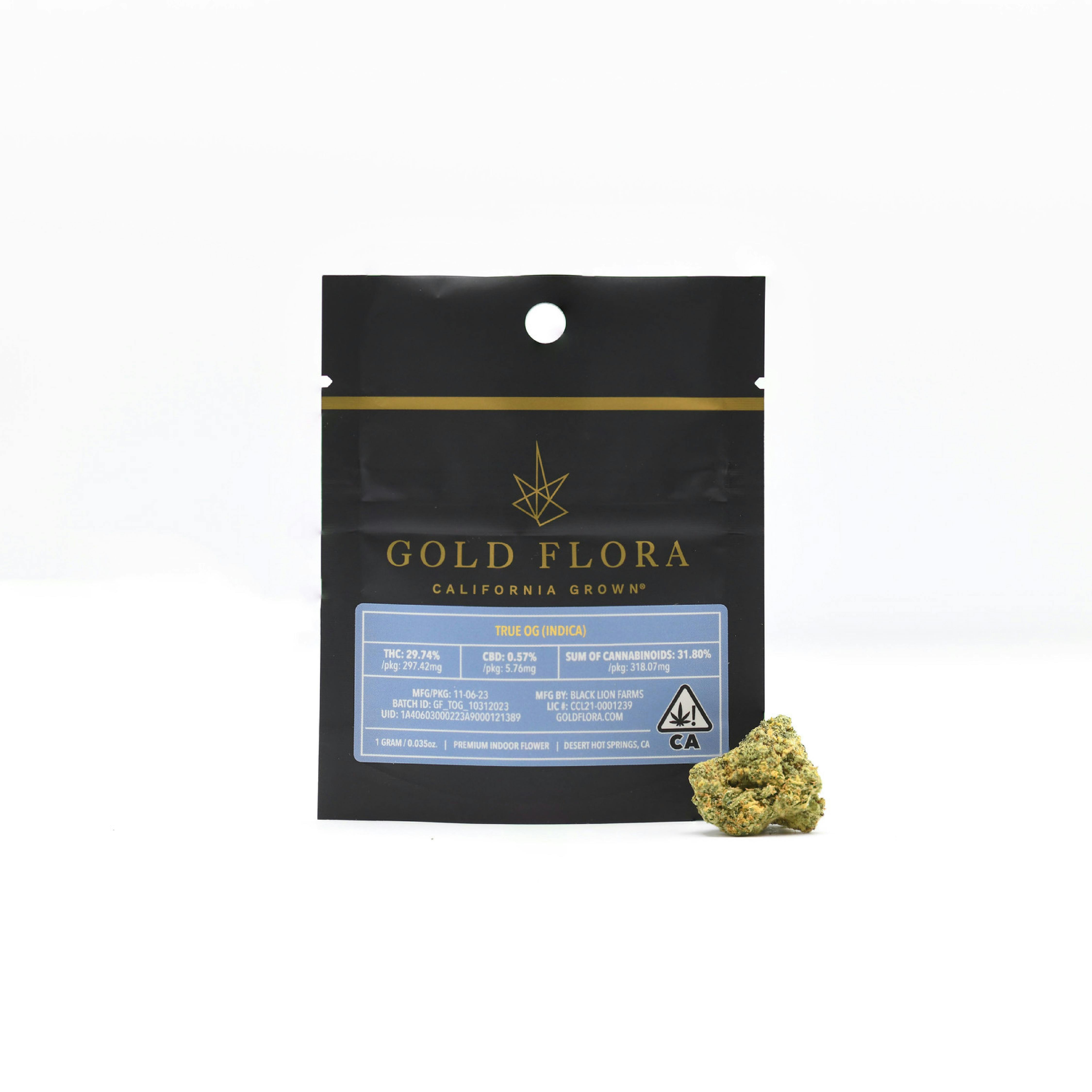 True OG 1g Flower - image 1