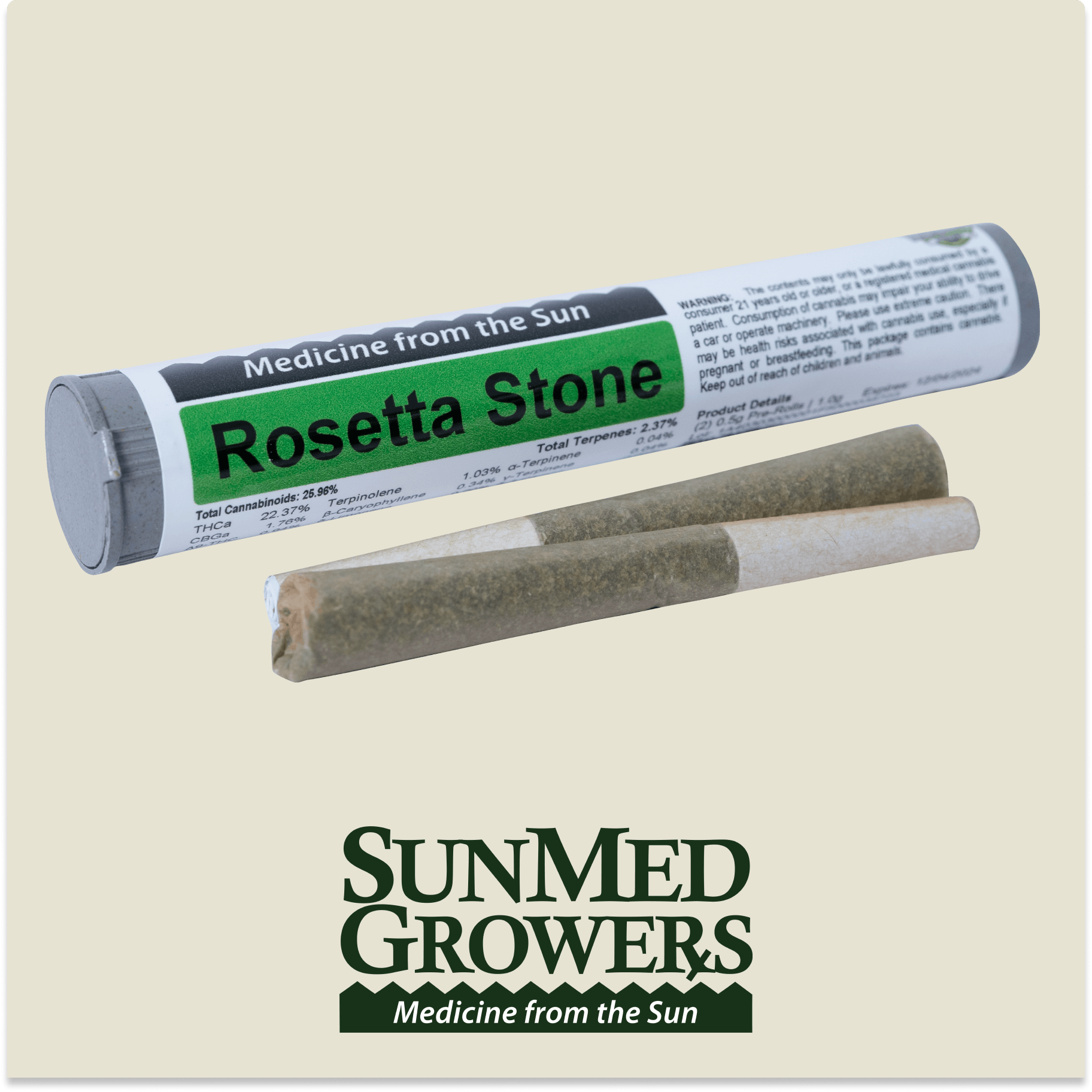 Rosetta Stone Pre Roll 0.5g/2 Pack - image 1