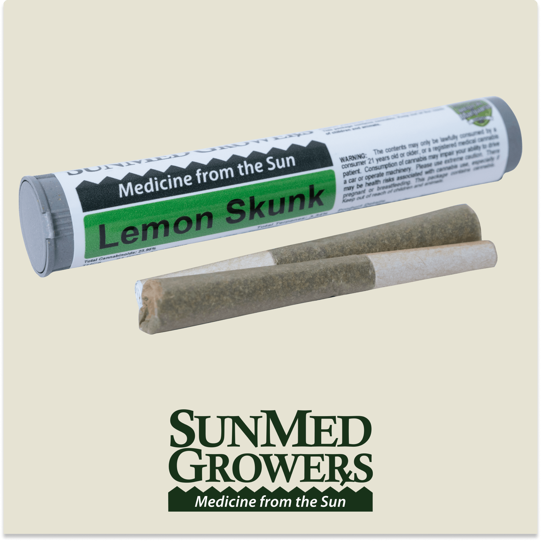 Lemon Skunk Pre Roll 0.5g/2 Pack - image 1