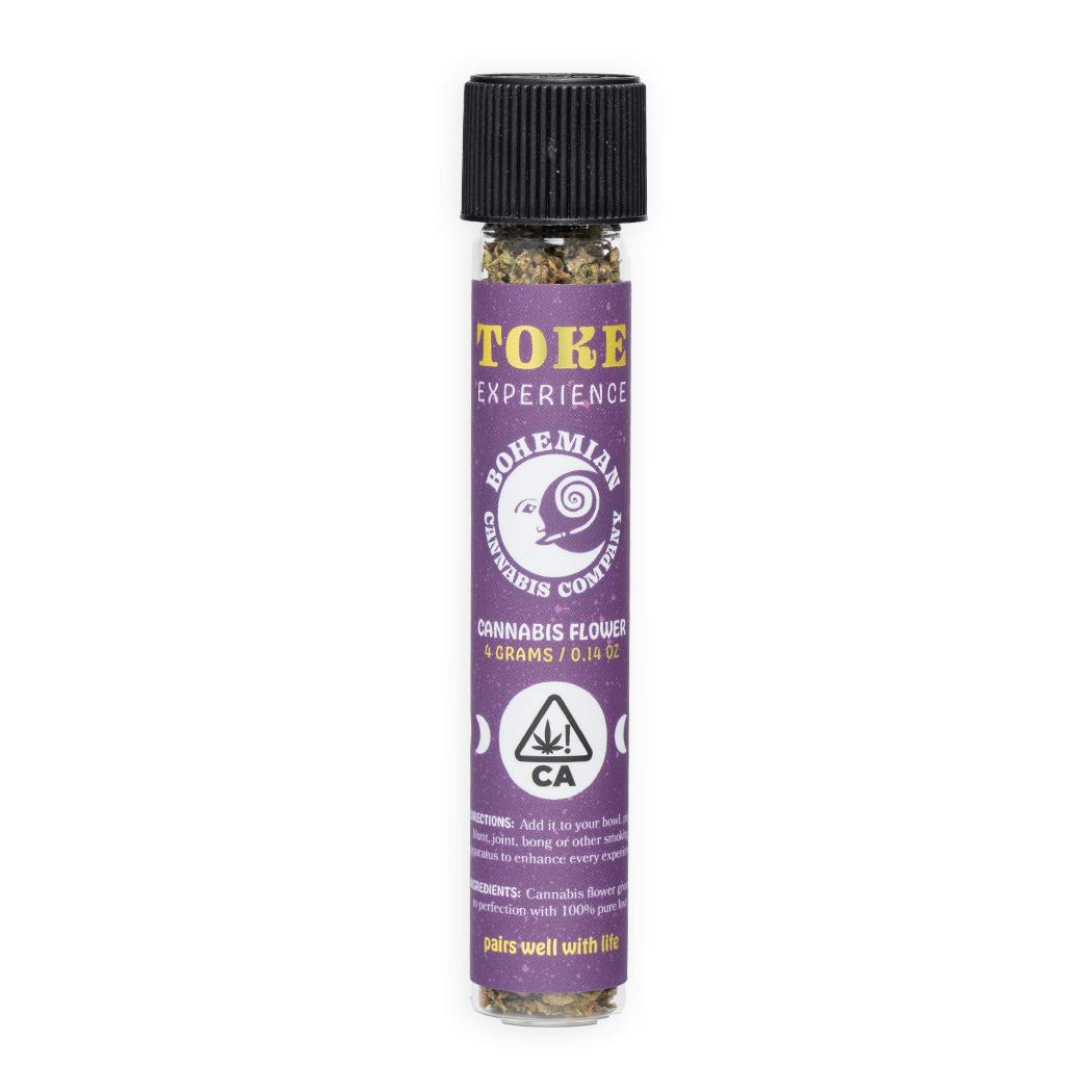 BOHEMIAN CANNABIS COMPANY - TOKE - CANNATONIC X OG - 4 GRAMS - image 1
