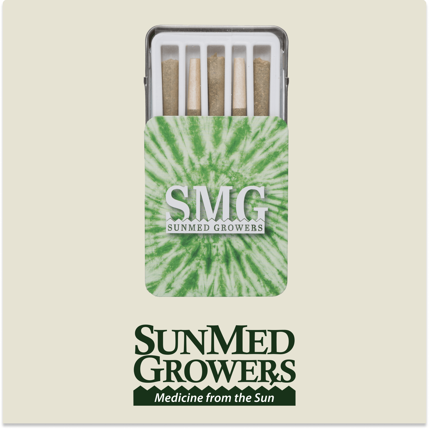 Black Cherry Gelato Pre Roll 2.5g/5 Pack Tin - image 1