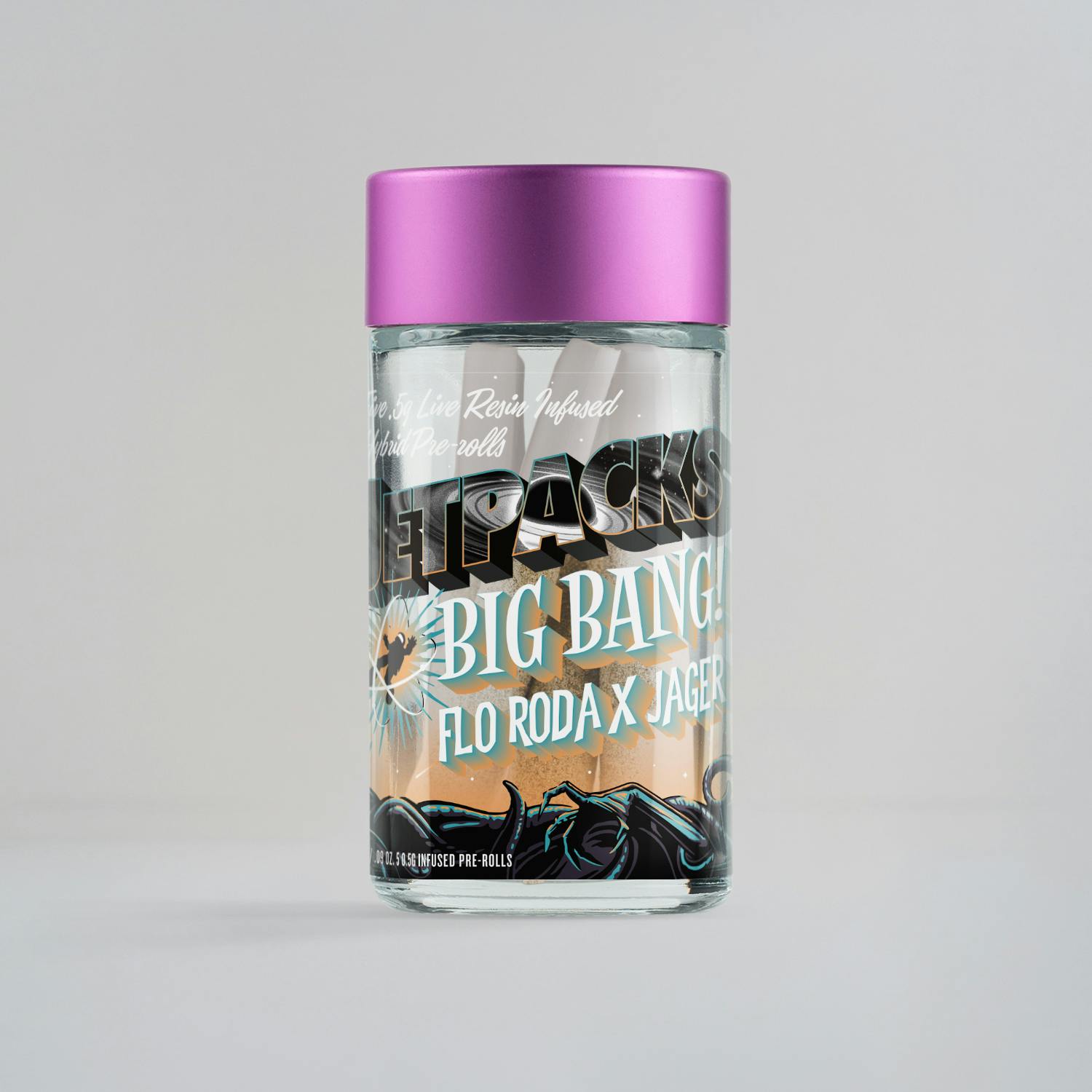 Flo Roda x Jager Big Bang (2.5G Infused Pack, Live Resin & THCA Diamond) - image 1