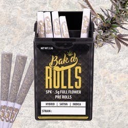 Bak'd Rolls 5pk (Peanut Butter Cookies) - image 1