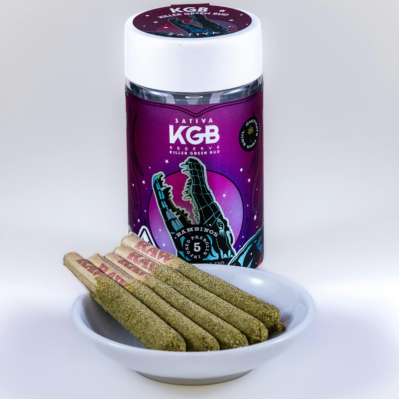 KGB RESERVE - BAMBINO 5 PACK - JACK HERER - 2.5 GRAMS - image 1