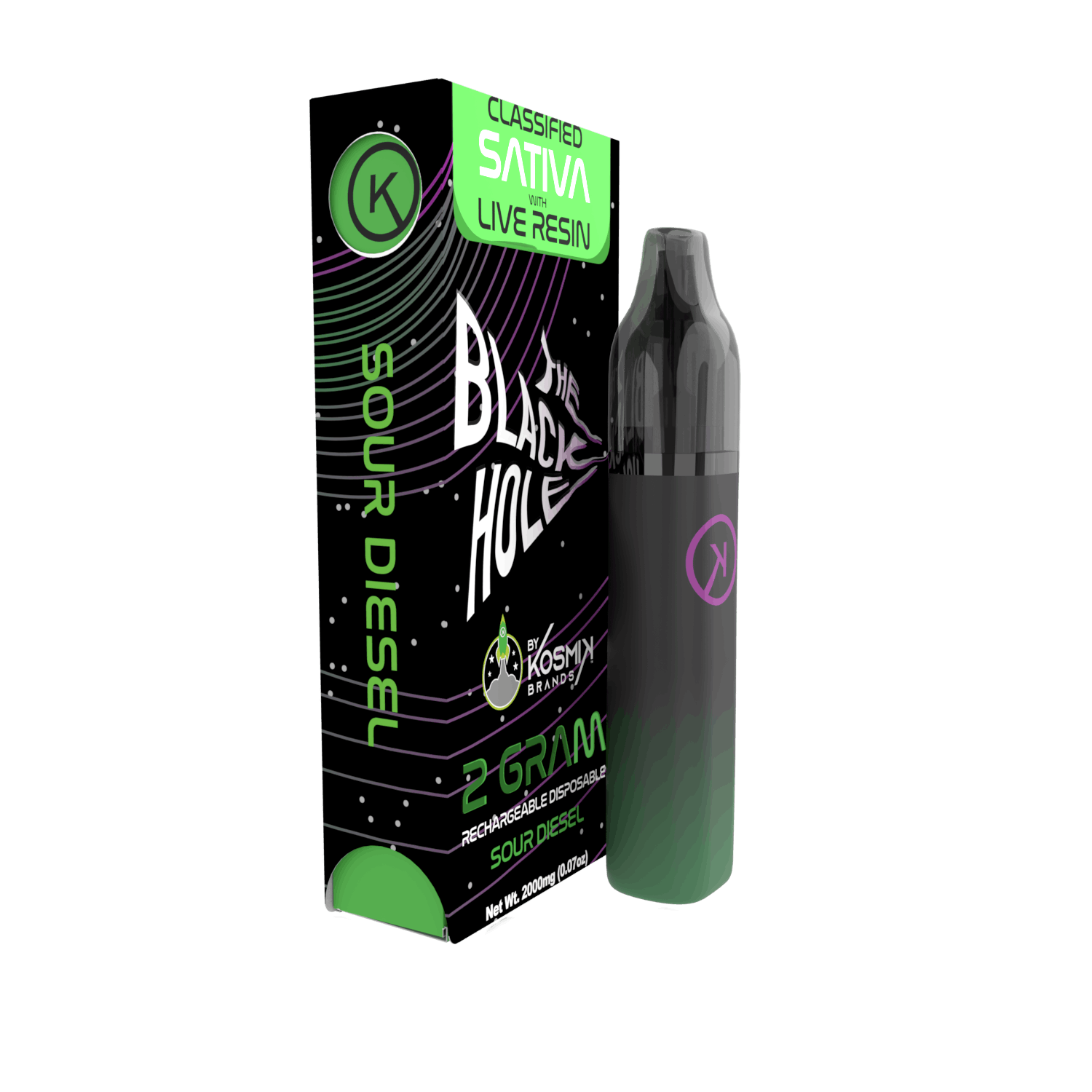The Black Hole Live Resin Sour Diesel | OK - image 1