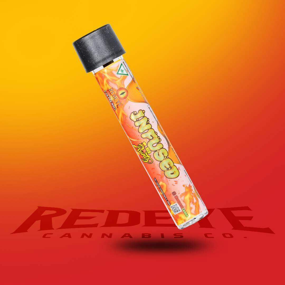 Redeye Cannabis: INFUSED Red Runtz Pre-roll 1.2G - image 1