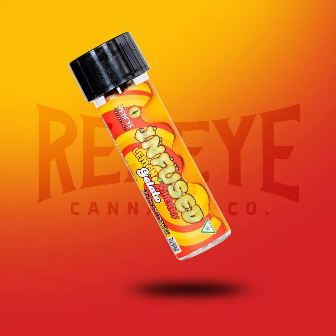 Redeye Cannabis: INFUSED Lemon Cherry Gelato Pre-roll 1.2G - image 1