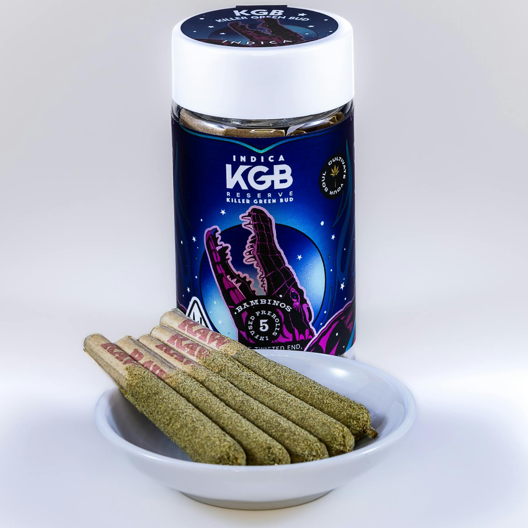 KGB RESERVE - BAMBINO 5 PACK - PAPAYA BERRY RUNTZ - 2.5 GRAMS - image 1