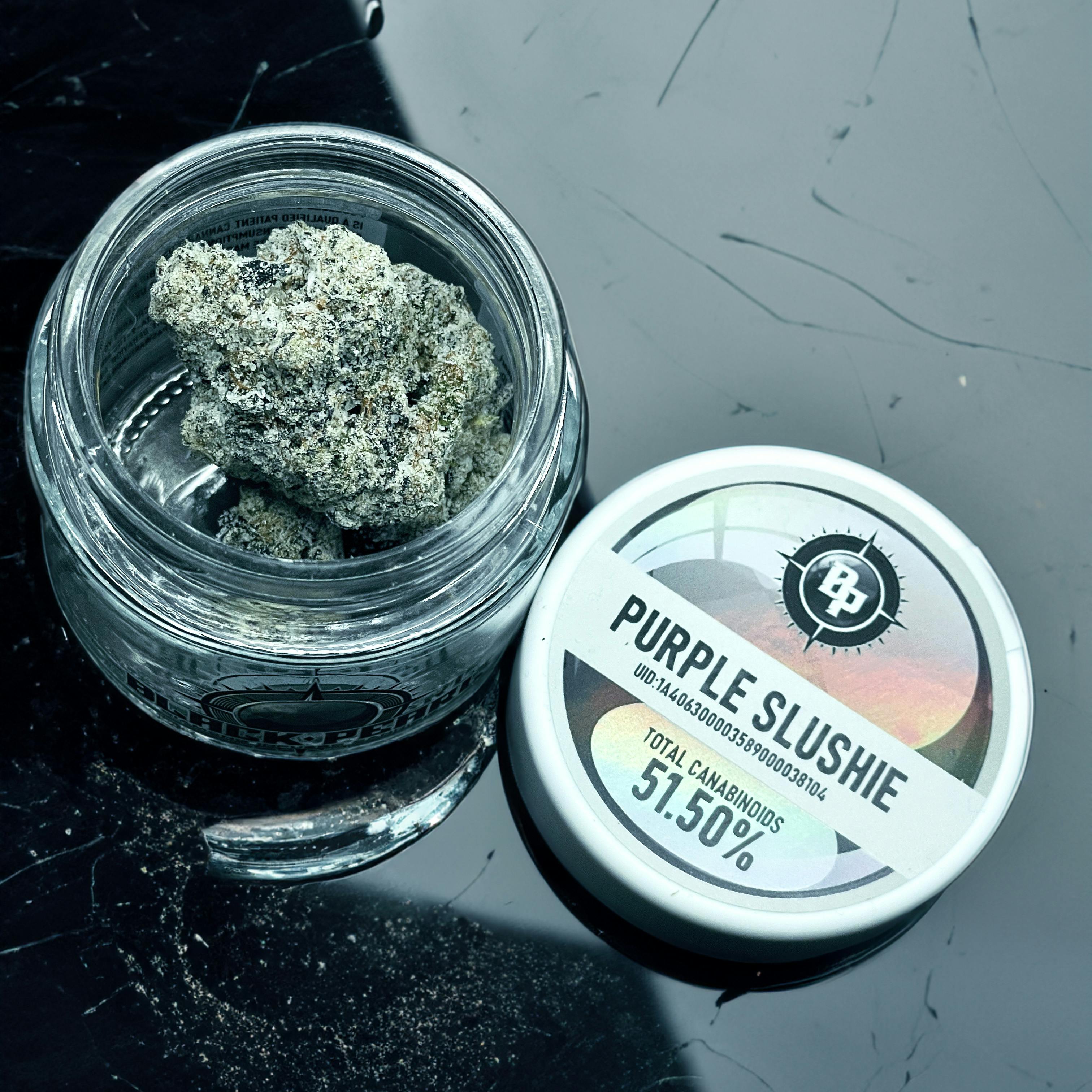 BLACK PEARL - Diamond Coated Indoor Flower - Purple Slushie - 3.5g | 1/8oz - image 1