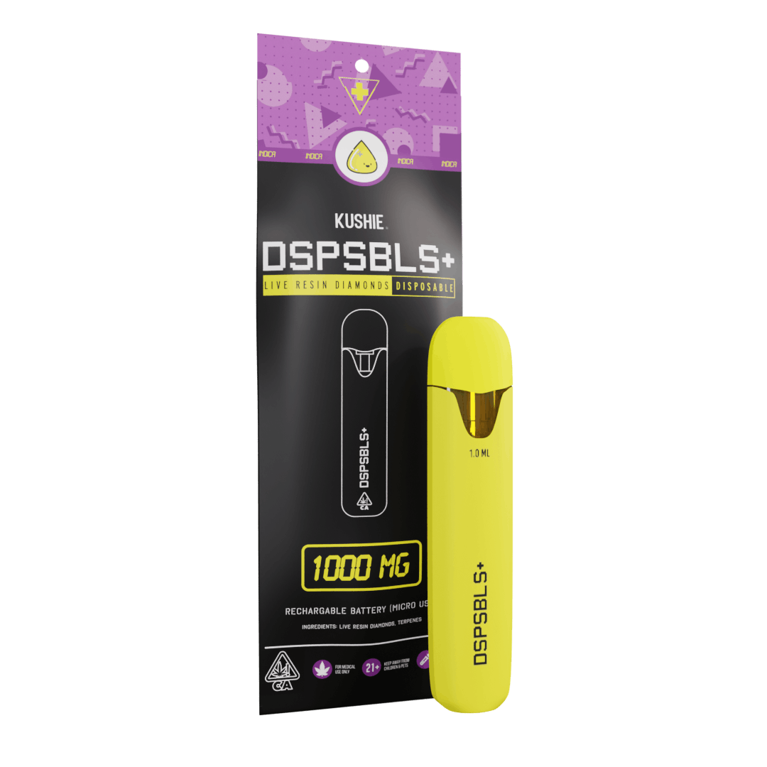 Blueberry Kush (Indica) - DSPSBLS+ 1G Live Resin Diamonds Disposable - image 1