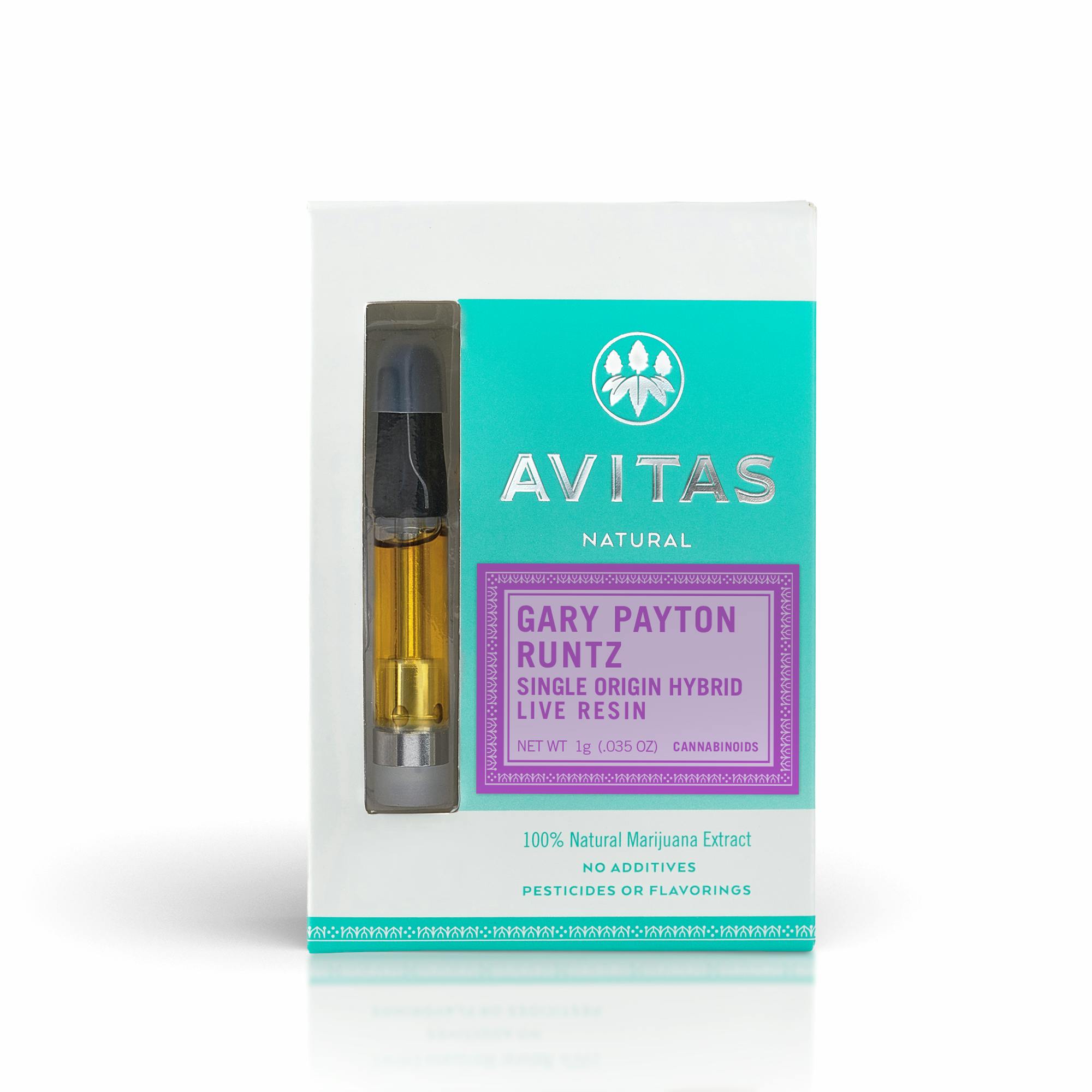 Gary Payton Runtz Live Resin Cartridge 1g - image 1