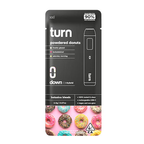 2.0g powdered donuts (i-hybrid) / botanica blends / XXL disposable - image 1