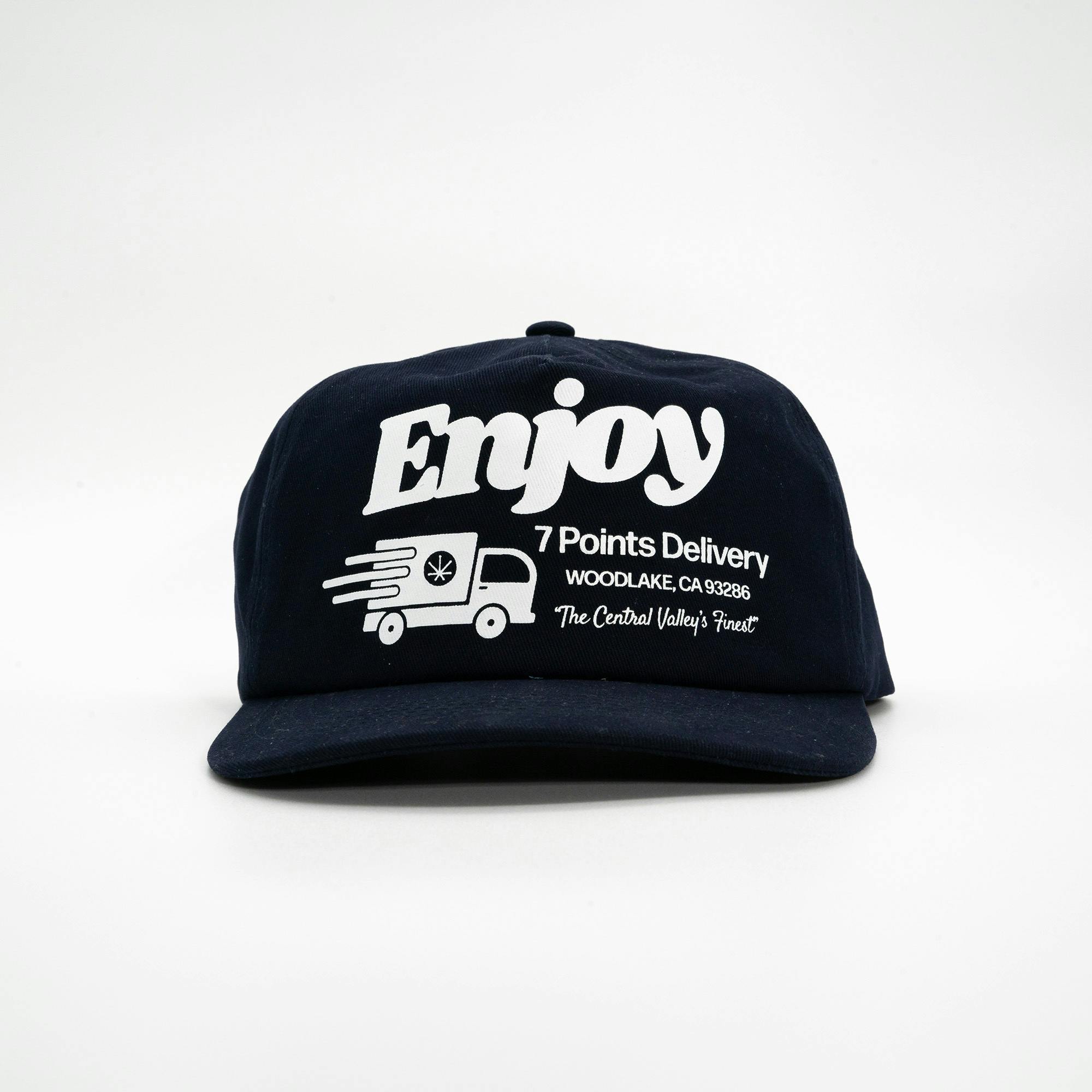 7 POINTS | NAVY DELIVERY HAT - image 1