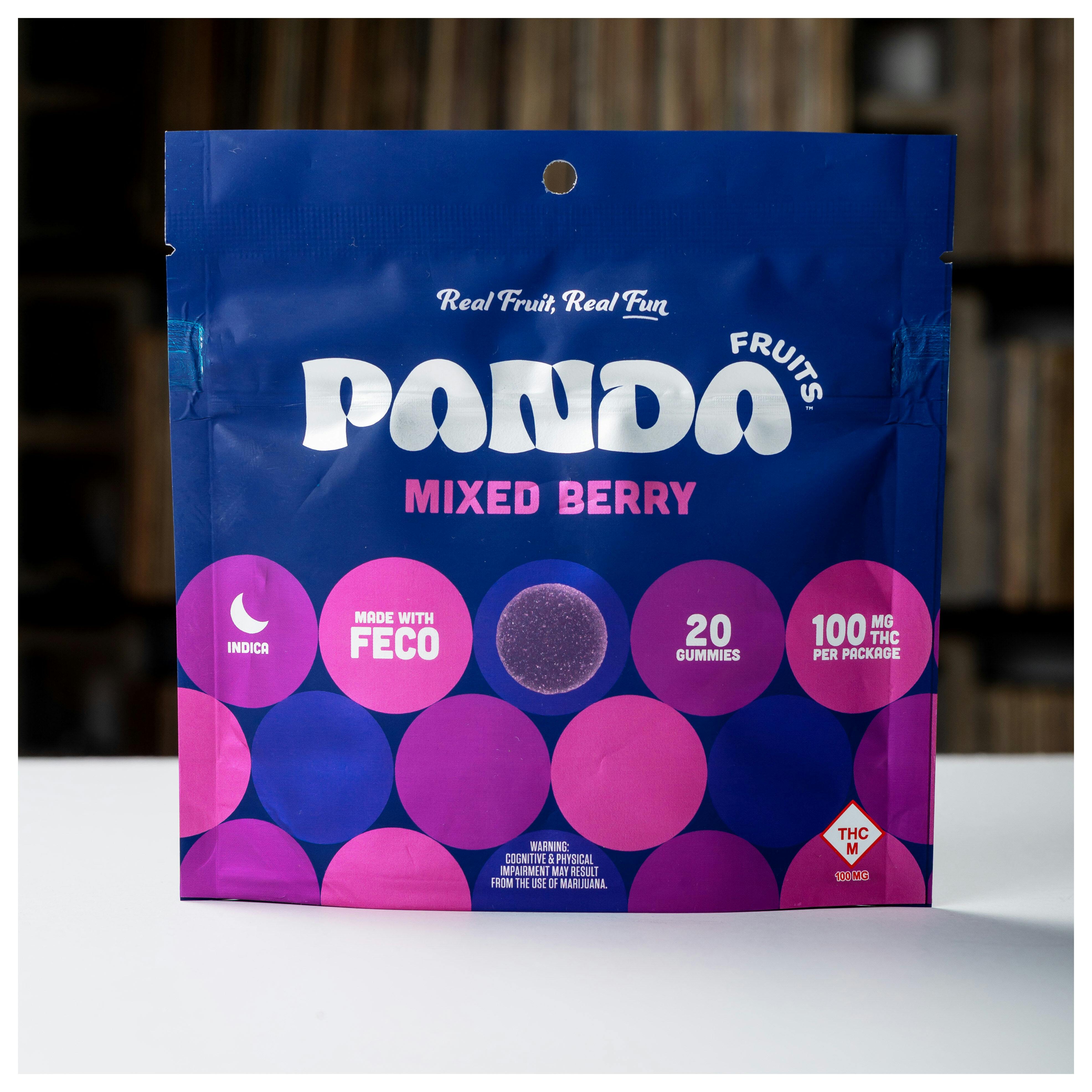 Panda Fruits Mixed Berry FECO 100mg - image 1
