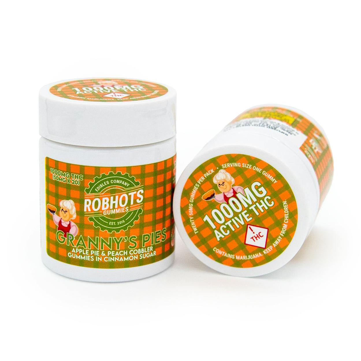 ROBHOTS Gummies | MED | Multipack 1000mg, Granny's Pies - image 1