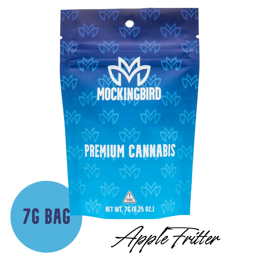 Mockingbird Premium Flower: Apple Fritter 7g bag - image 1