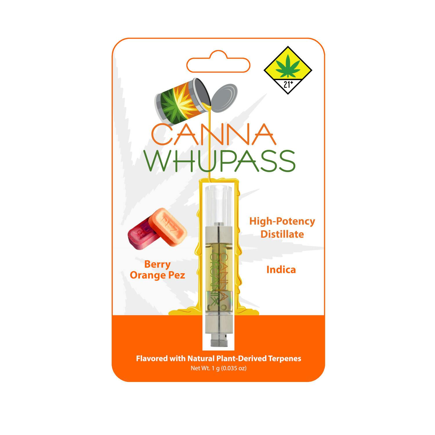 Berry Orange Pez | Canna Whupass | Vape Cartridge | 1g - image 1