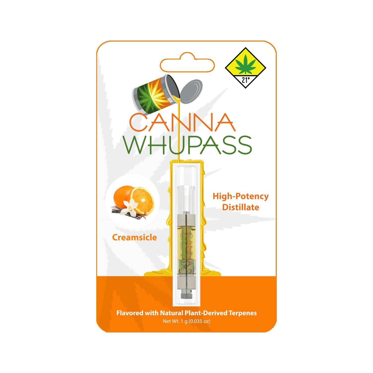 Creamsicle | Canna Whupass | Vape Cartridge | 1g - image 1