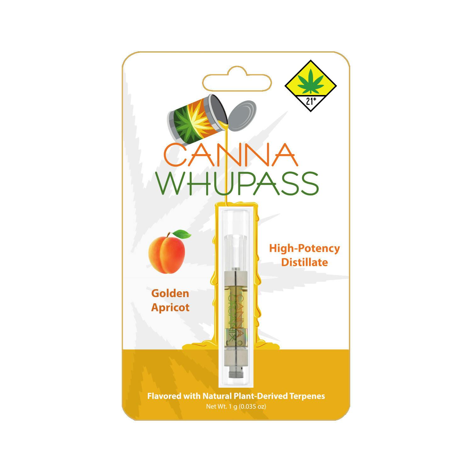 Golden Apricot | Canna Whupass | Vape Cartridge | 1g - image 1
