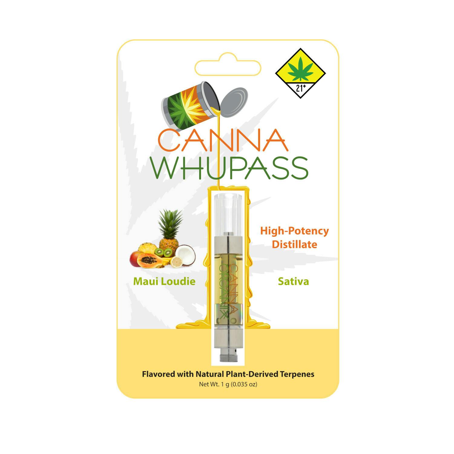 Maui Loudie | Canna Whupass | Vape Cartridge | 1g - image 1
