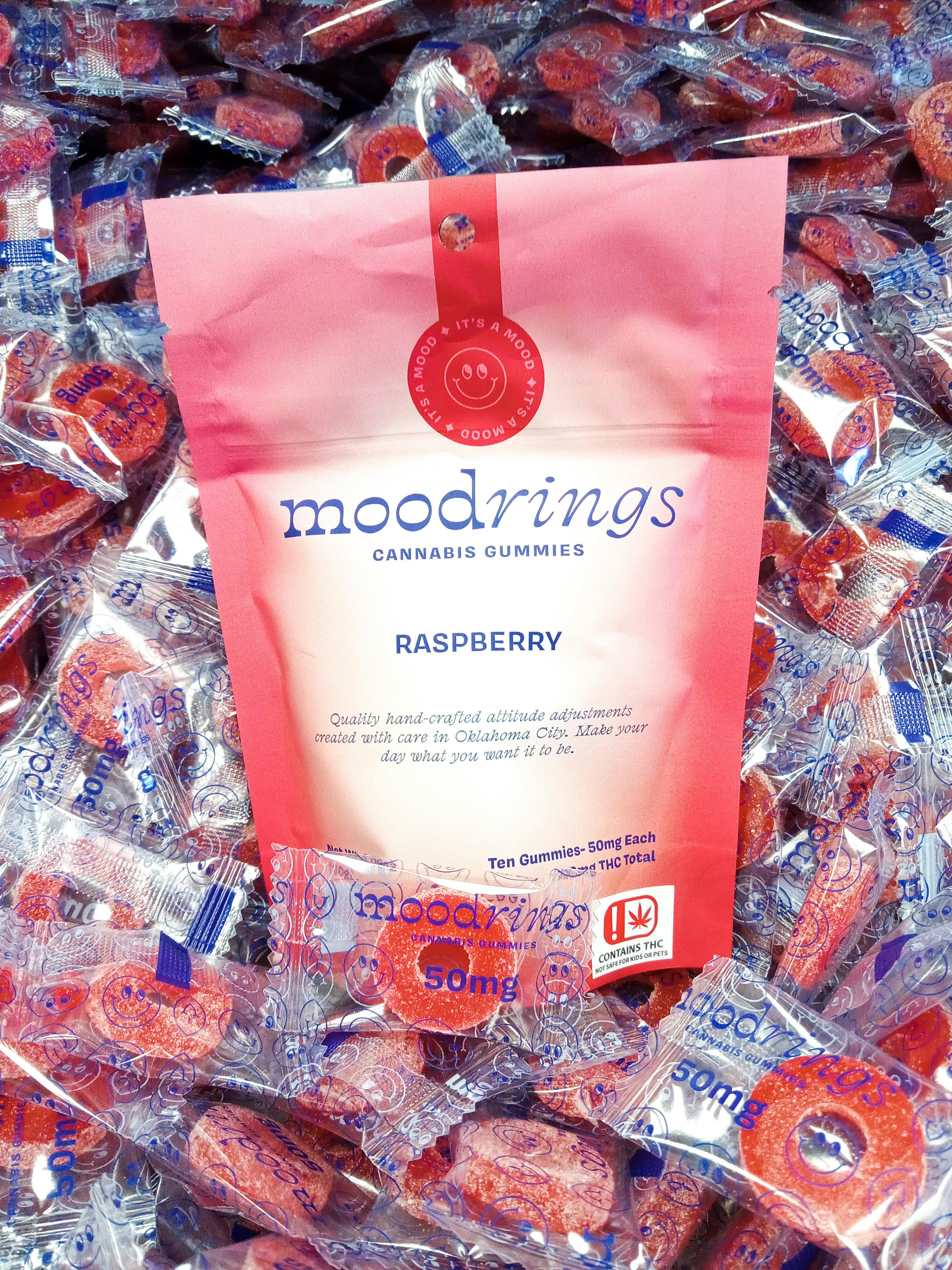 Mood Rings Gummies - 500mg - Raspberry - image 1