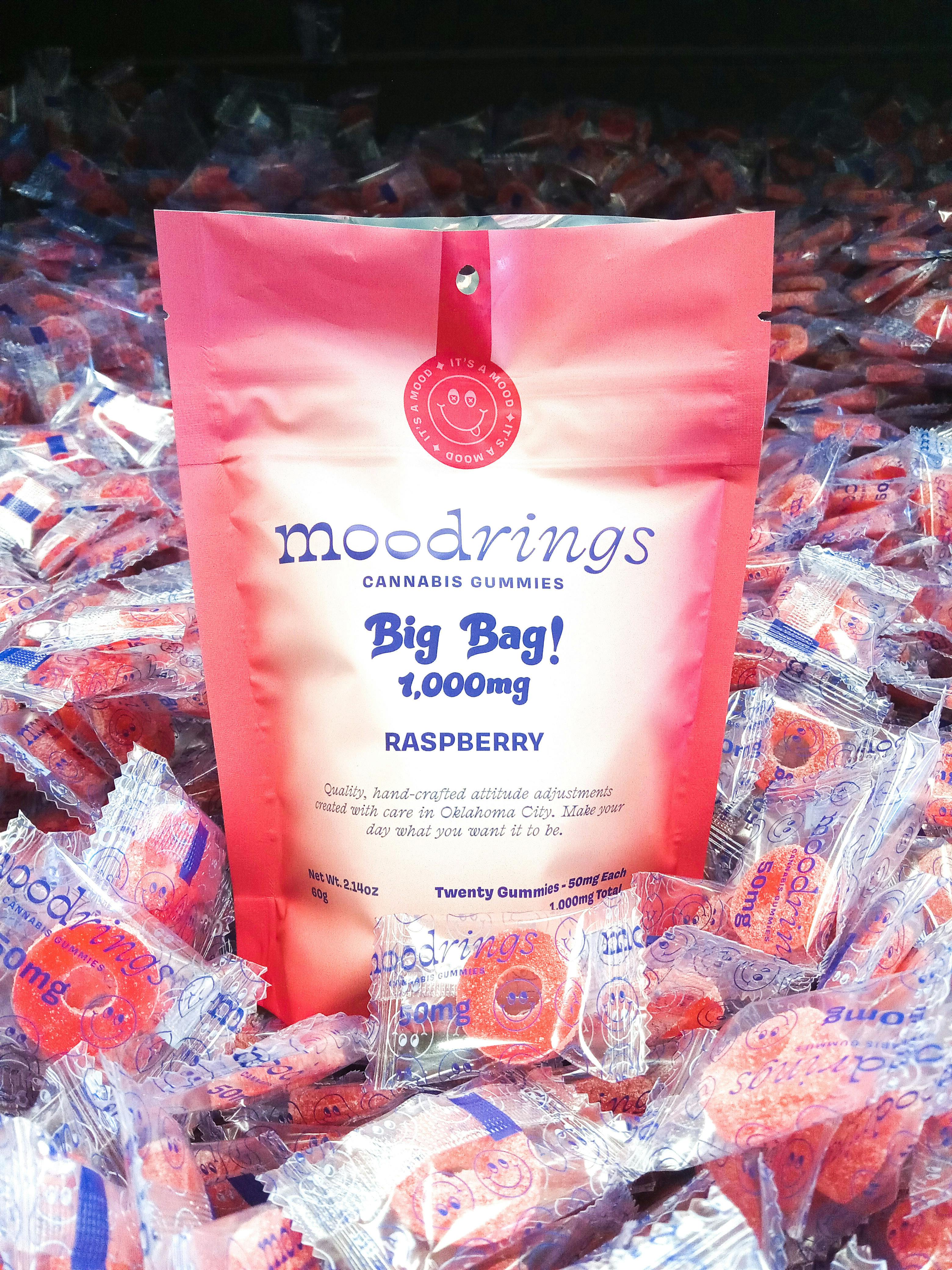Mood Rings Gummies - 1,000mg - Raspberry - image 1