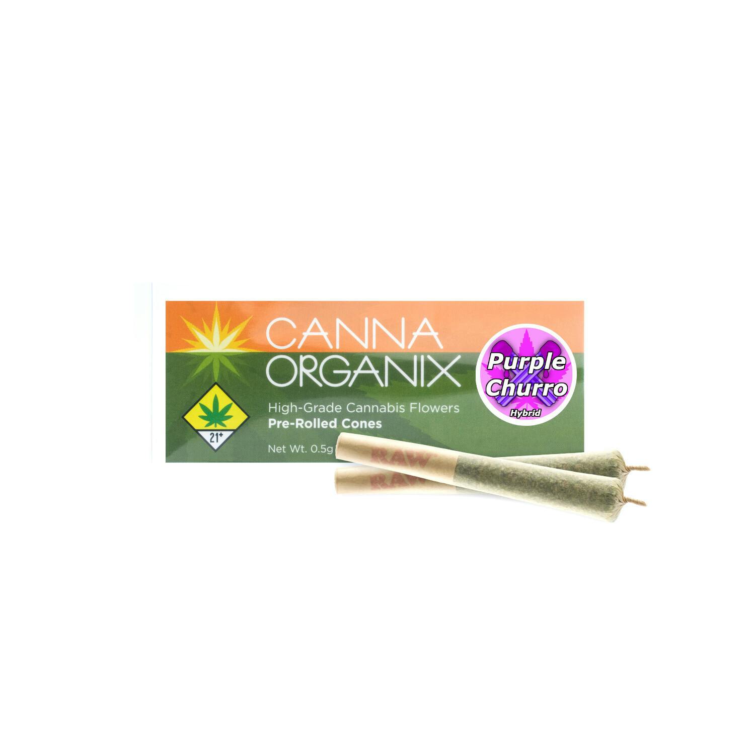 Purple Churro | Pre Roll Pack | 1g (.5g ea) - image 1