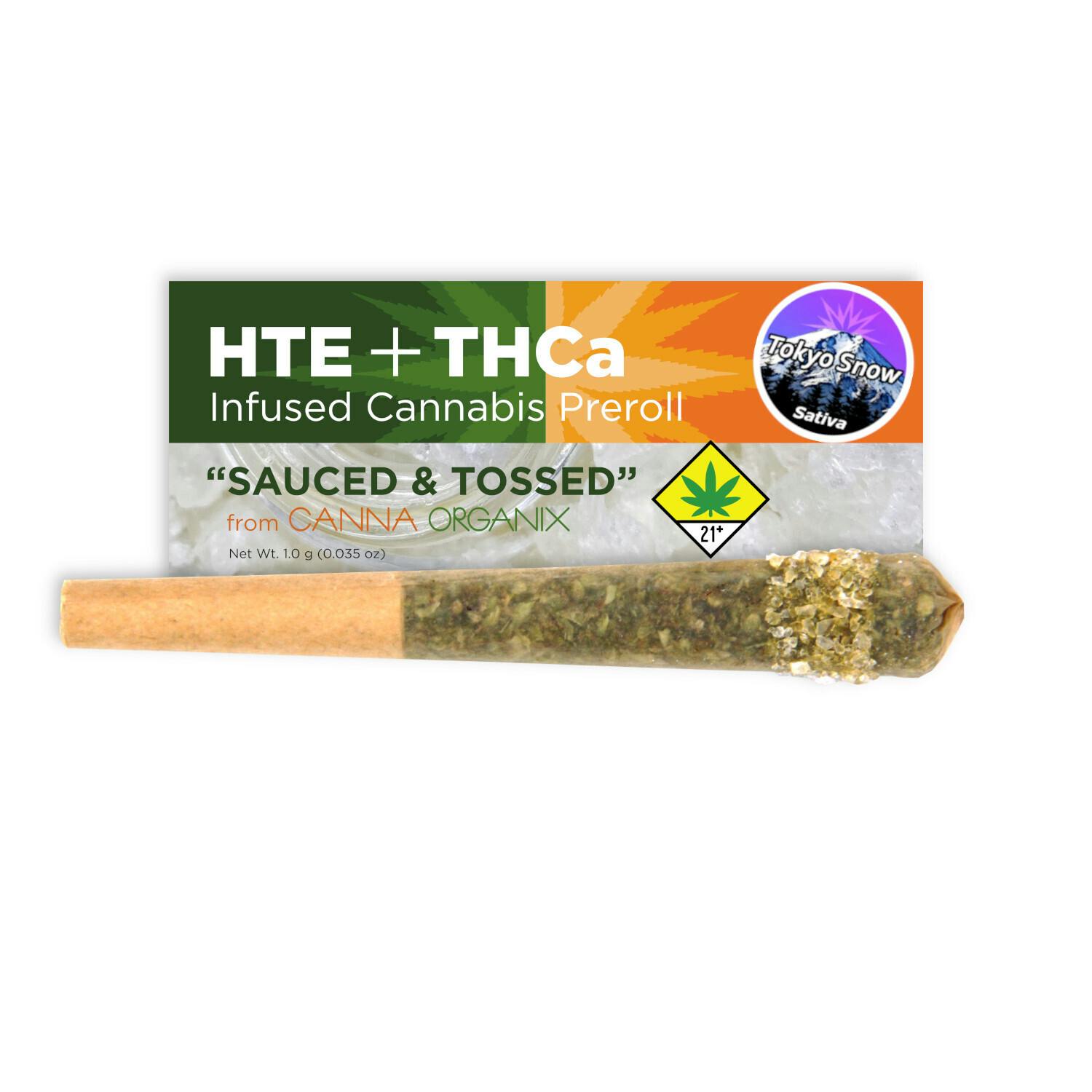 Tokyo Snow | Sauced n Tossed | Infused Pre Roll | 1g - image 1