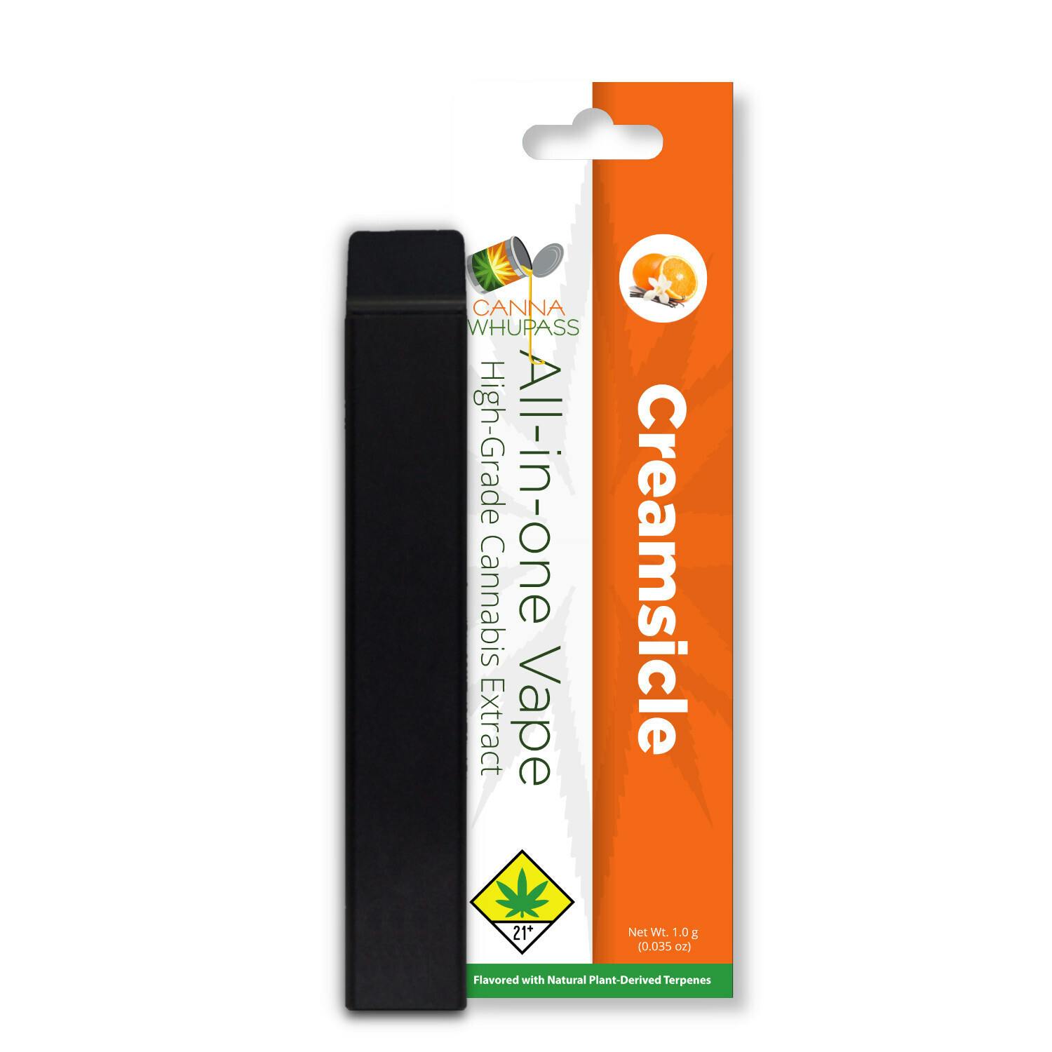Creamsicle | Canna Whupass | AIO Vape | 1g - image 1