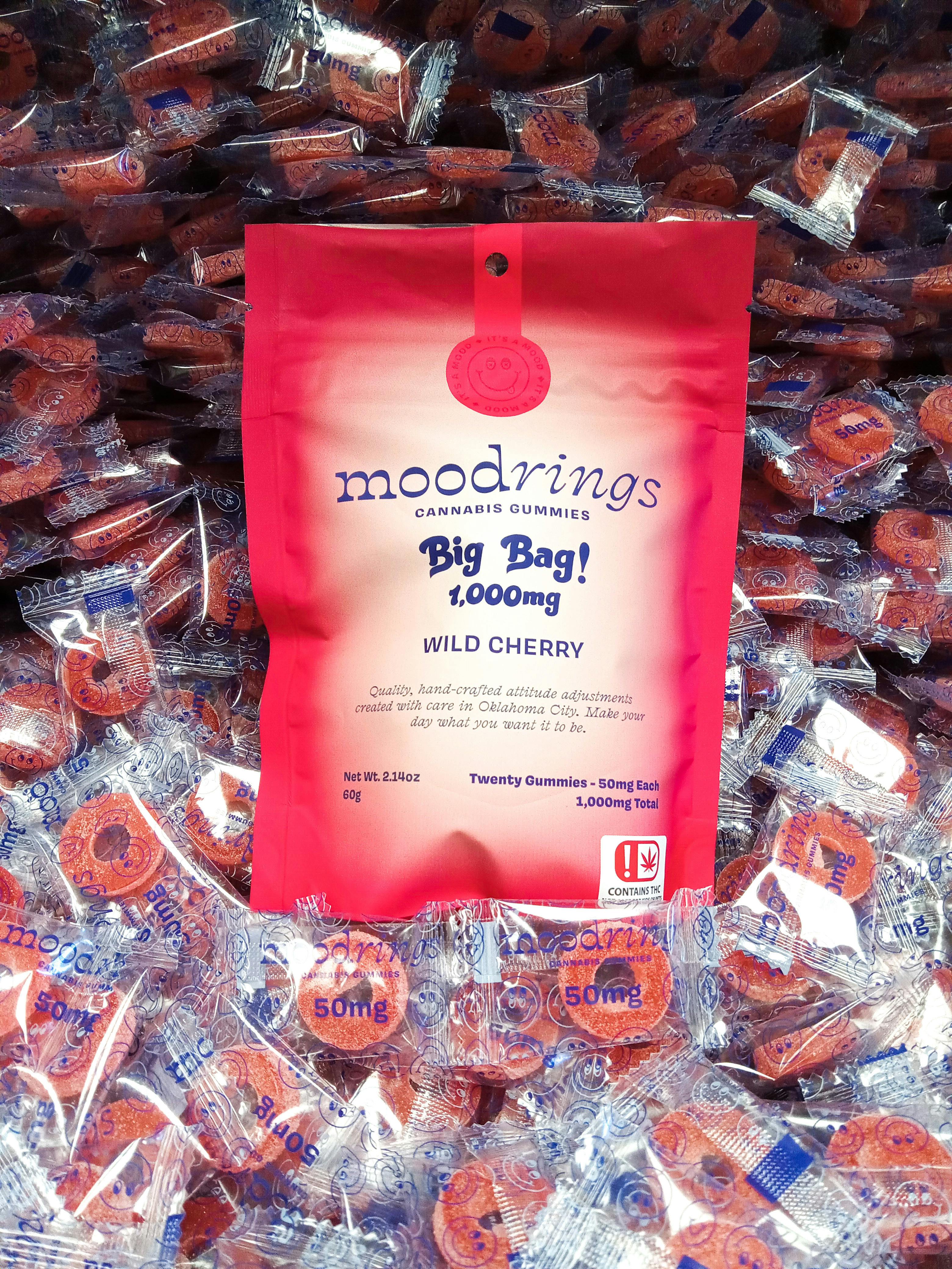 Mood Rings Gummies - 1,000mg - Cherry - image 1