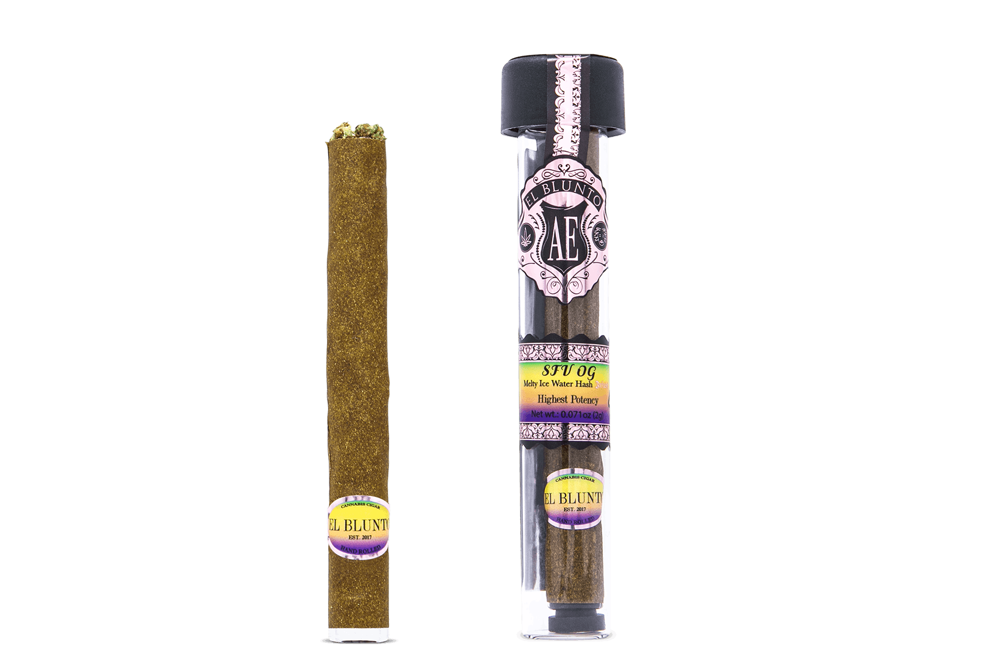 El Blunto Hash Infused - SFV OG - 2G Cannabis Cigar [Blunt] - image 1